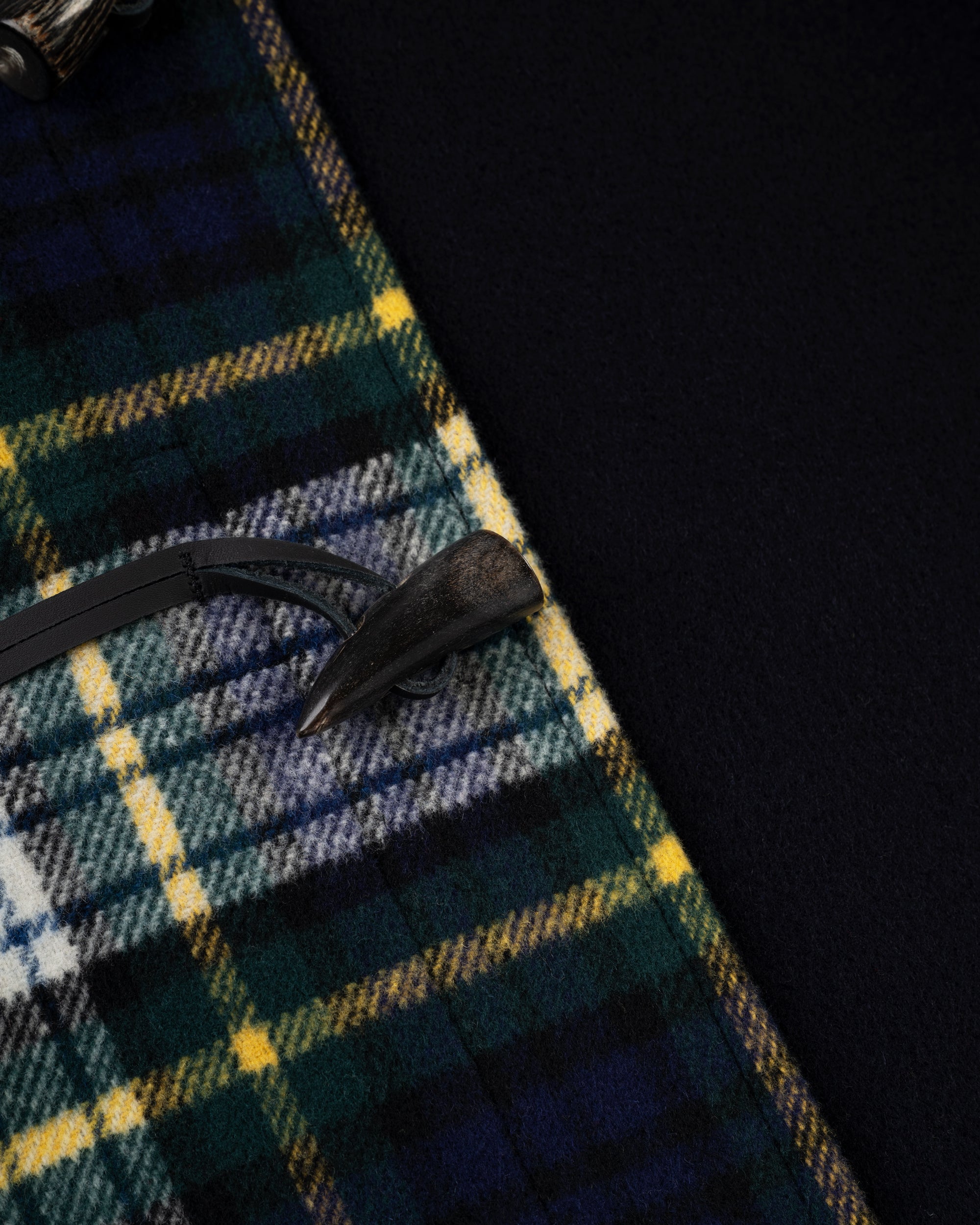 Morris Duffle Coat - Dress Gordon with Navy | J. Press