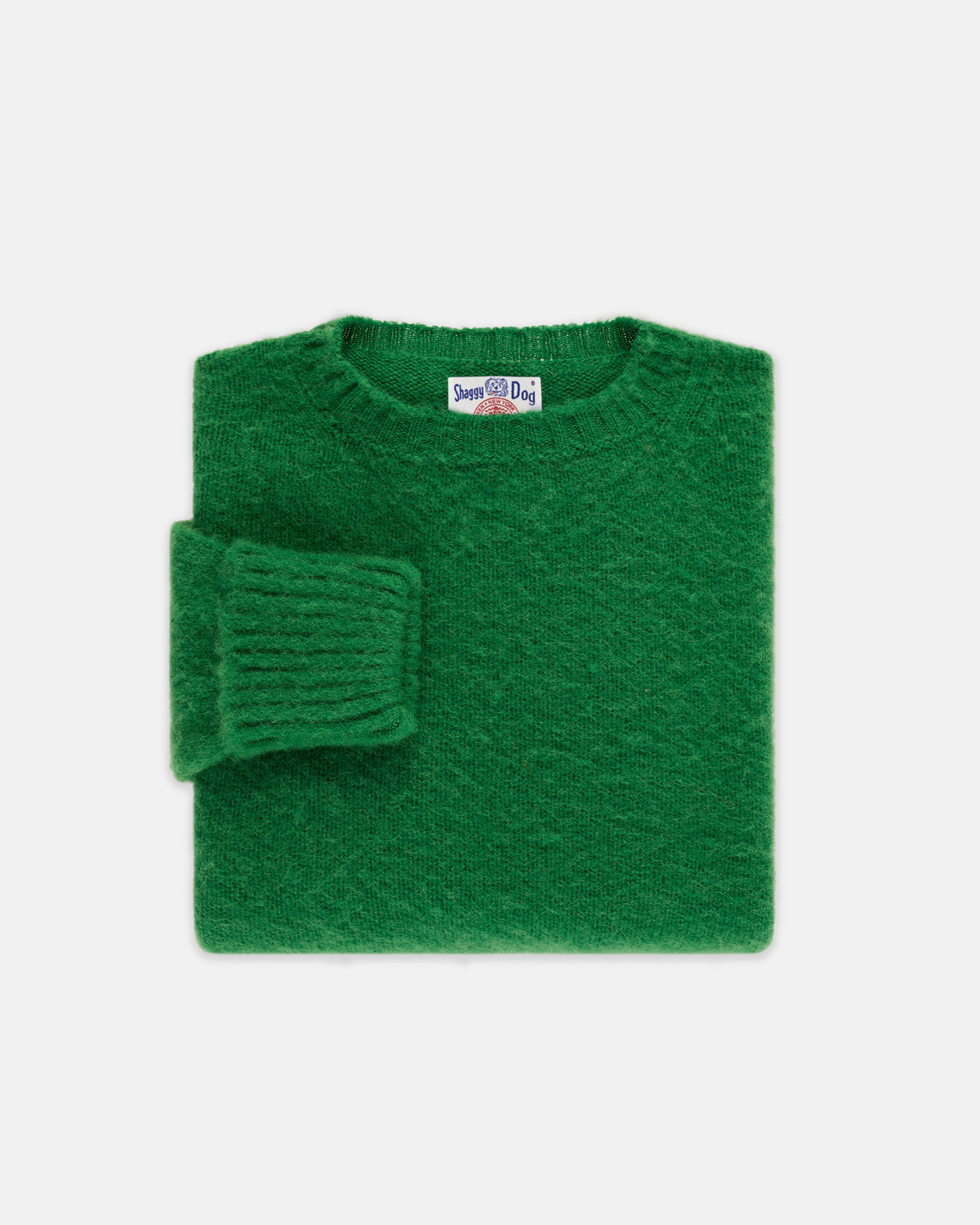 Shaggy Dog Sweater Kelly Green - Classic Fit | Men