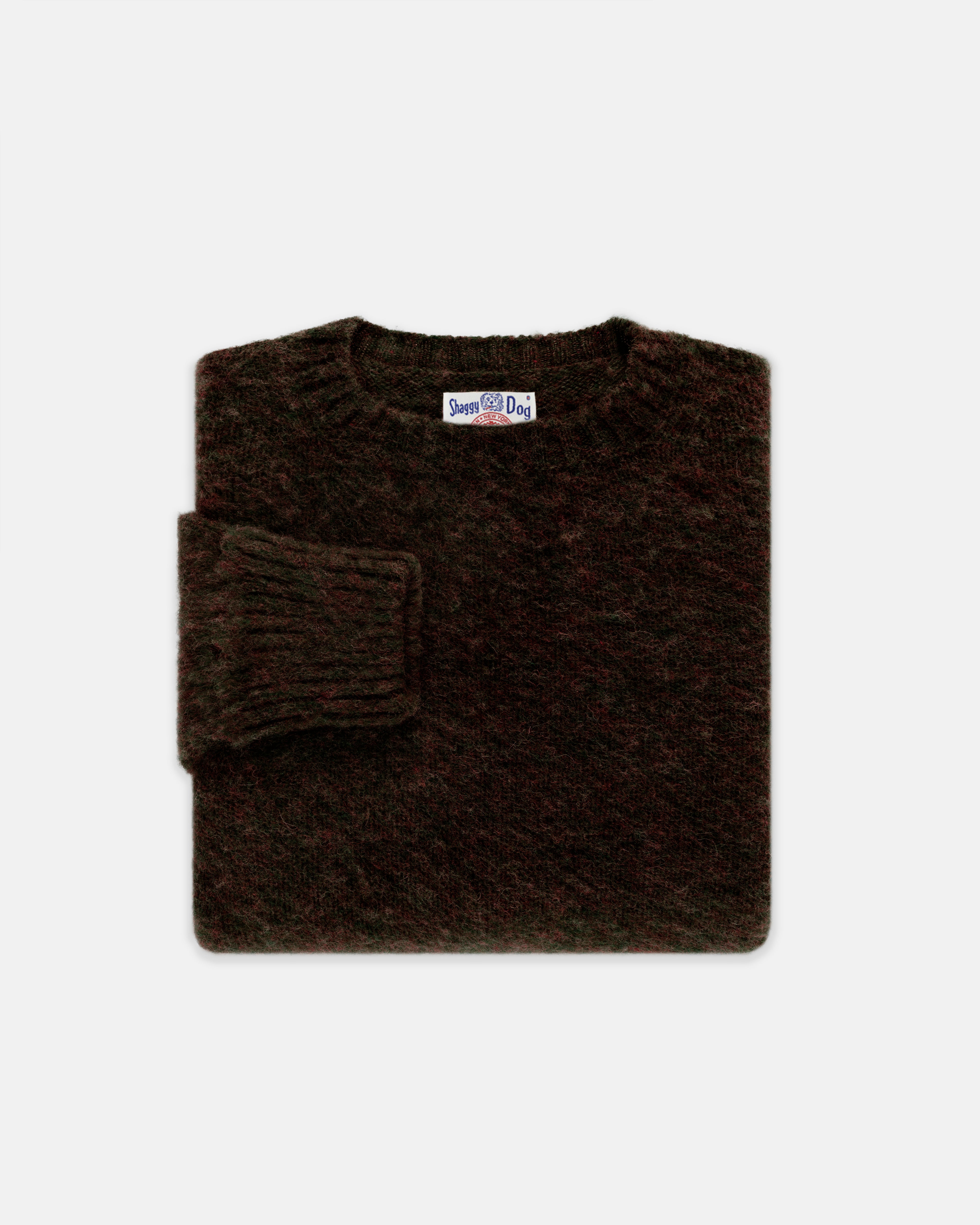 Shaggy Dog Sweater Classic Brown - Classic Fit | Men's Sweaters