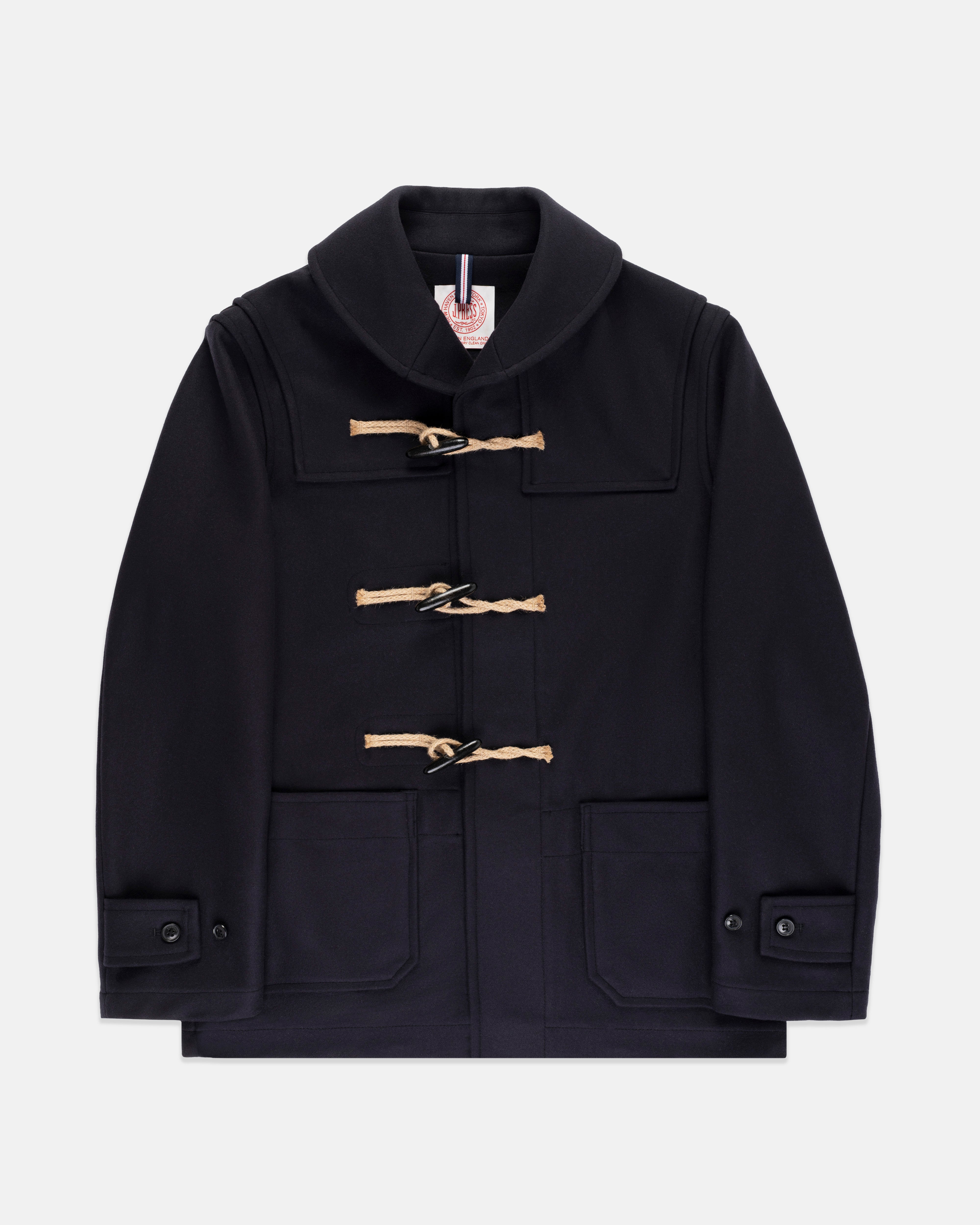 Made-in-England Shawl Collar Deck Coat