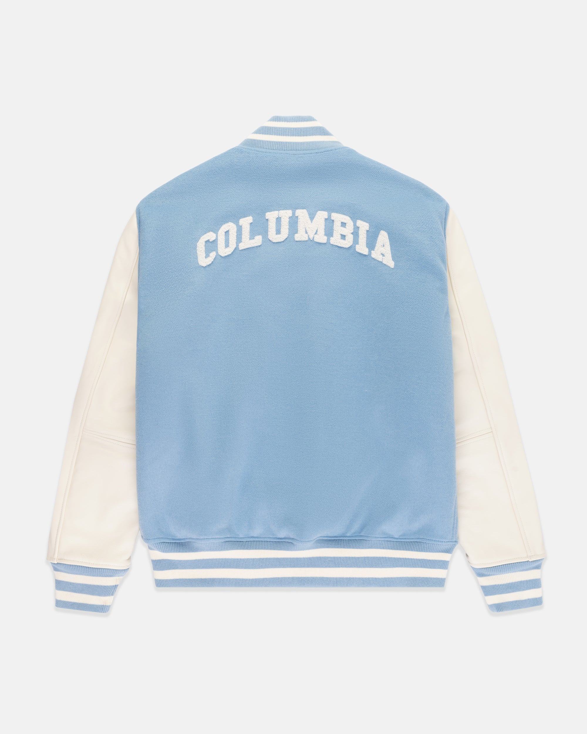 Columbia Varsity Jacket - Light Blue | J. Press