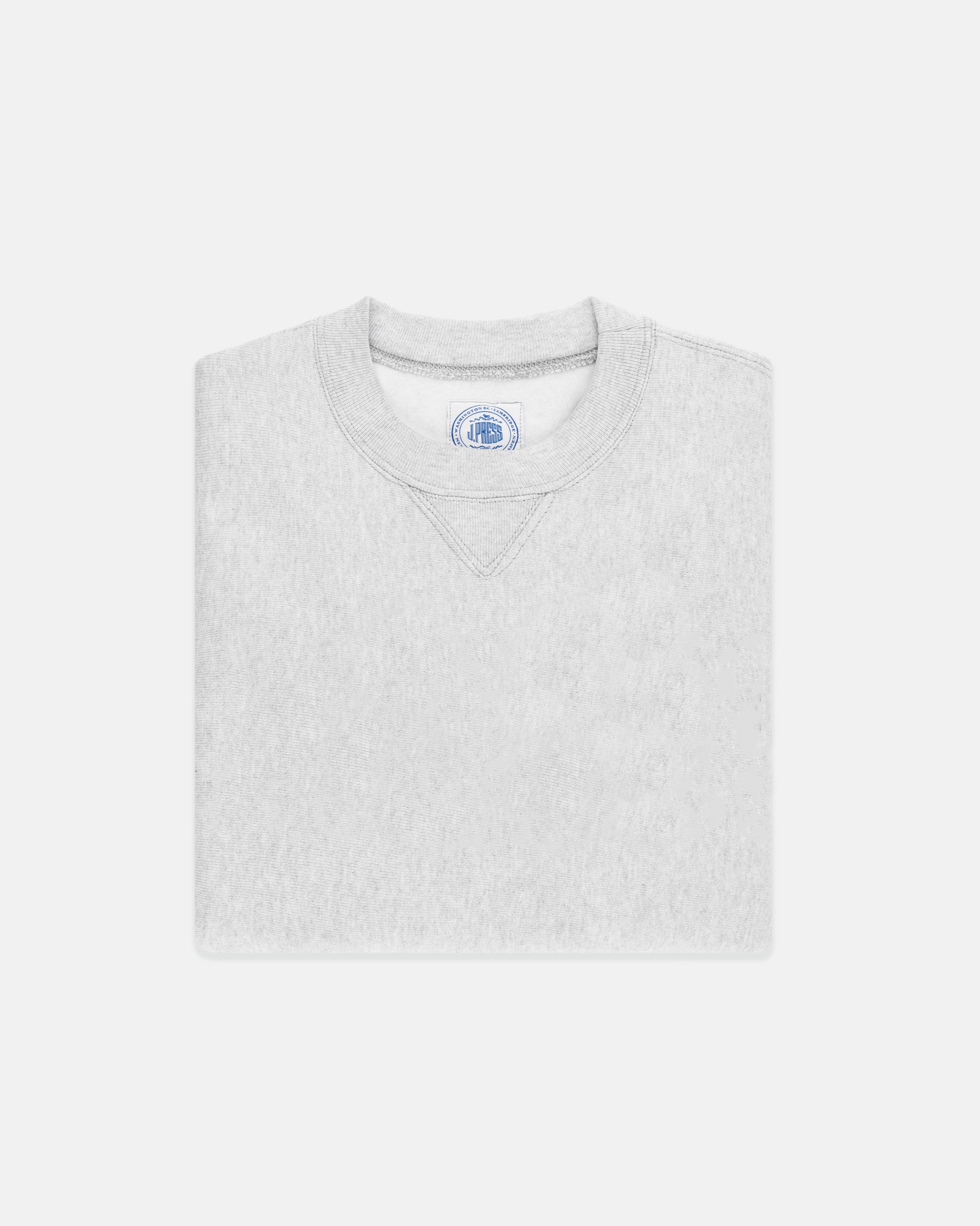 Made-in-USA Grey Heavyweight Sweatshirt