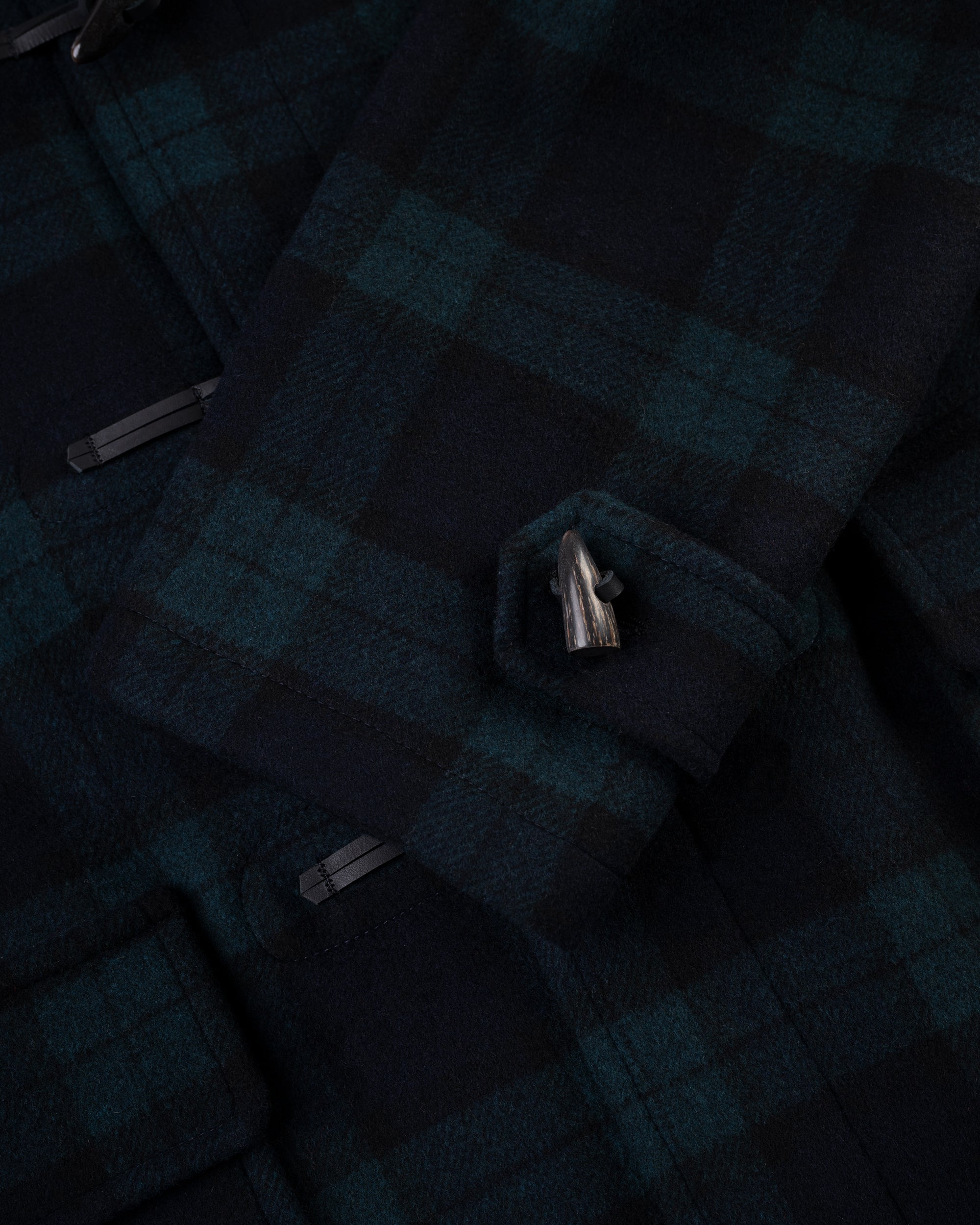 90s made in England “Black Watch Coat\