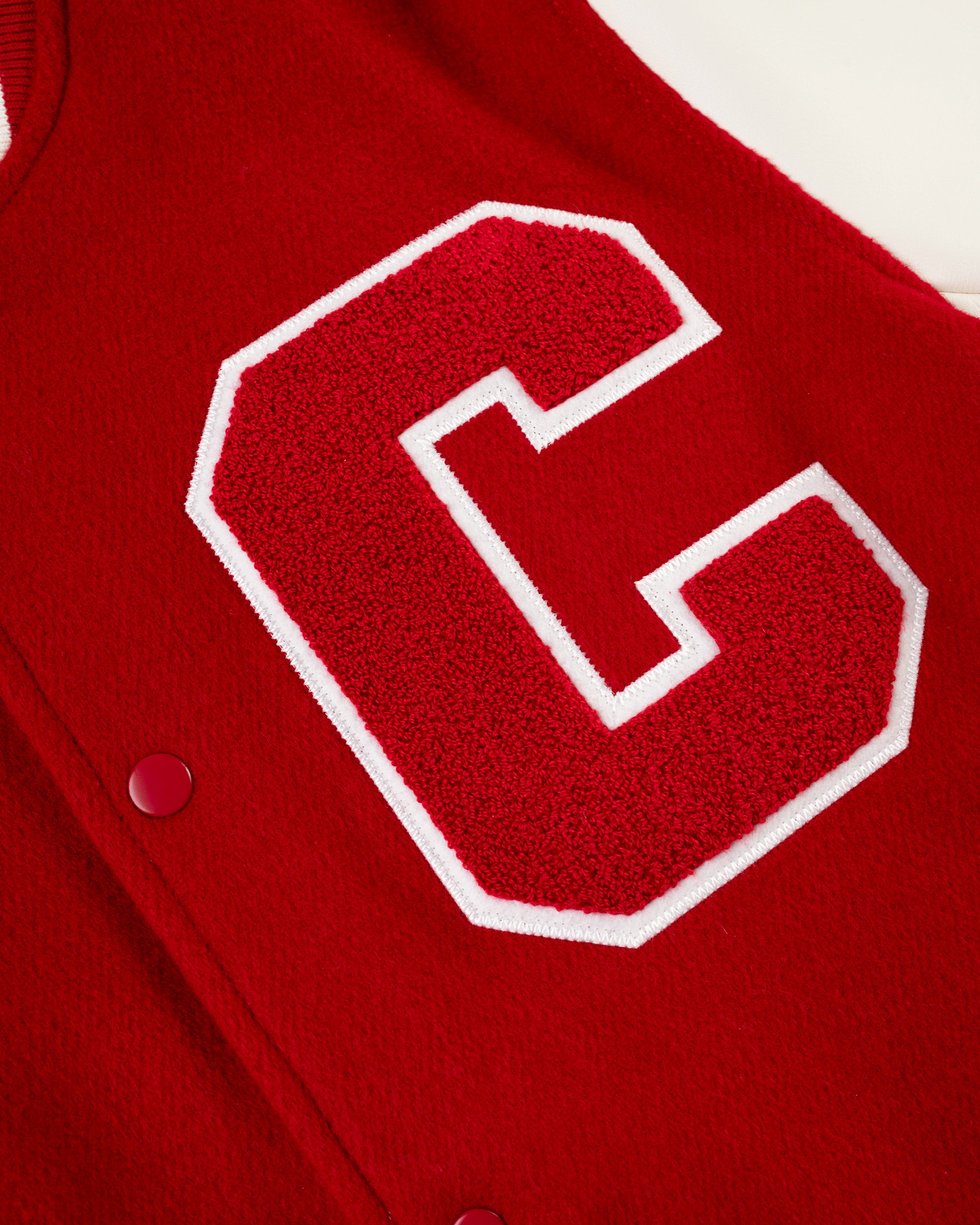 Cornell Varsity Jacket - Red | J. Press