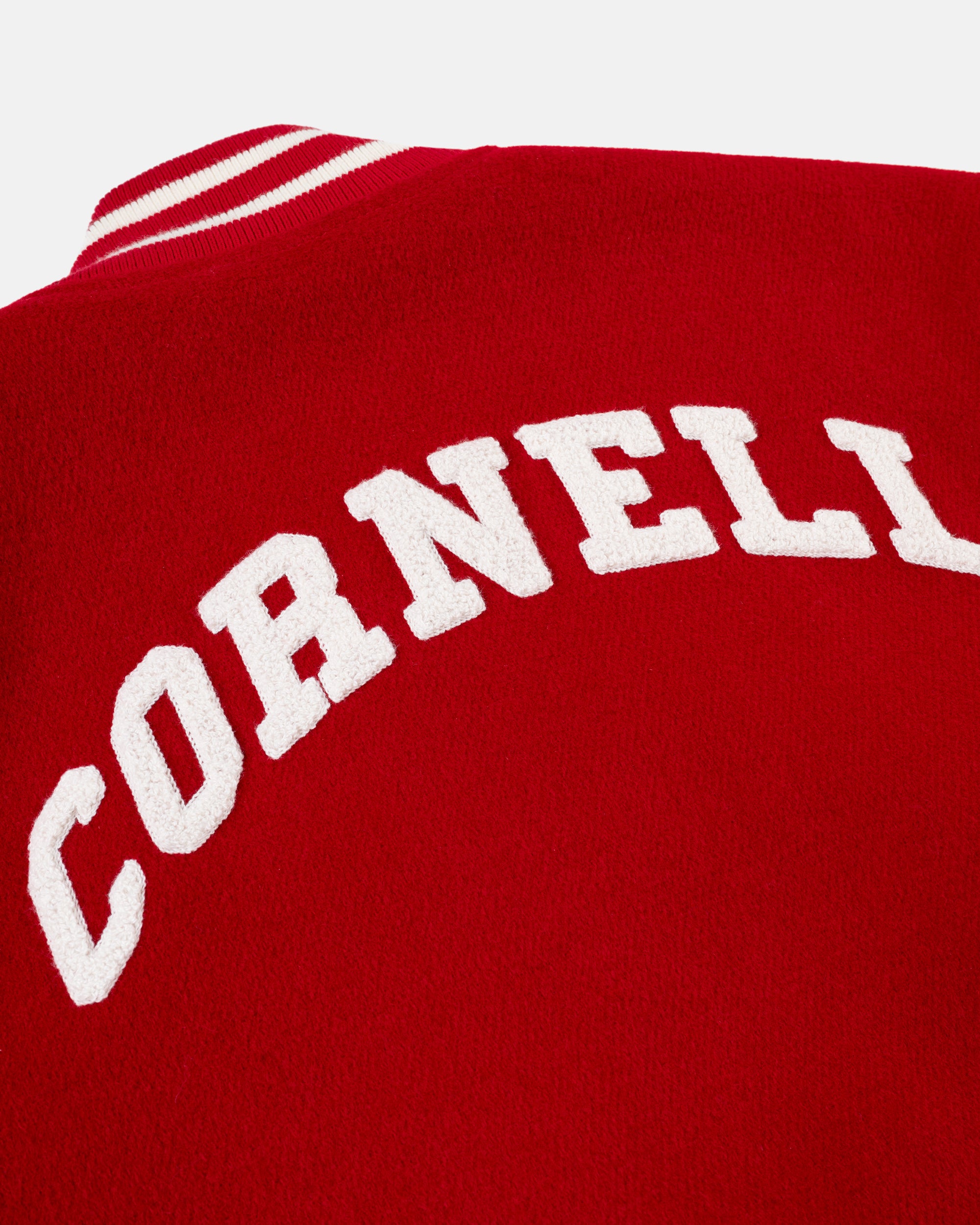 Cornell Varsity Jacket - Red | J. Press