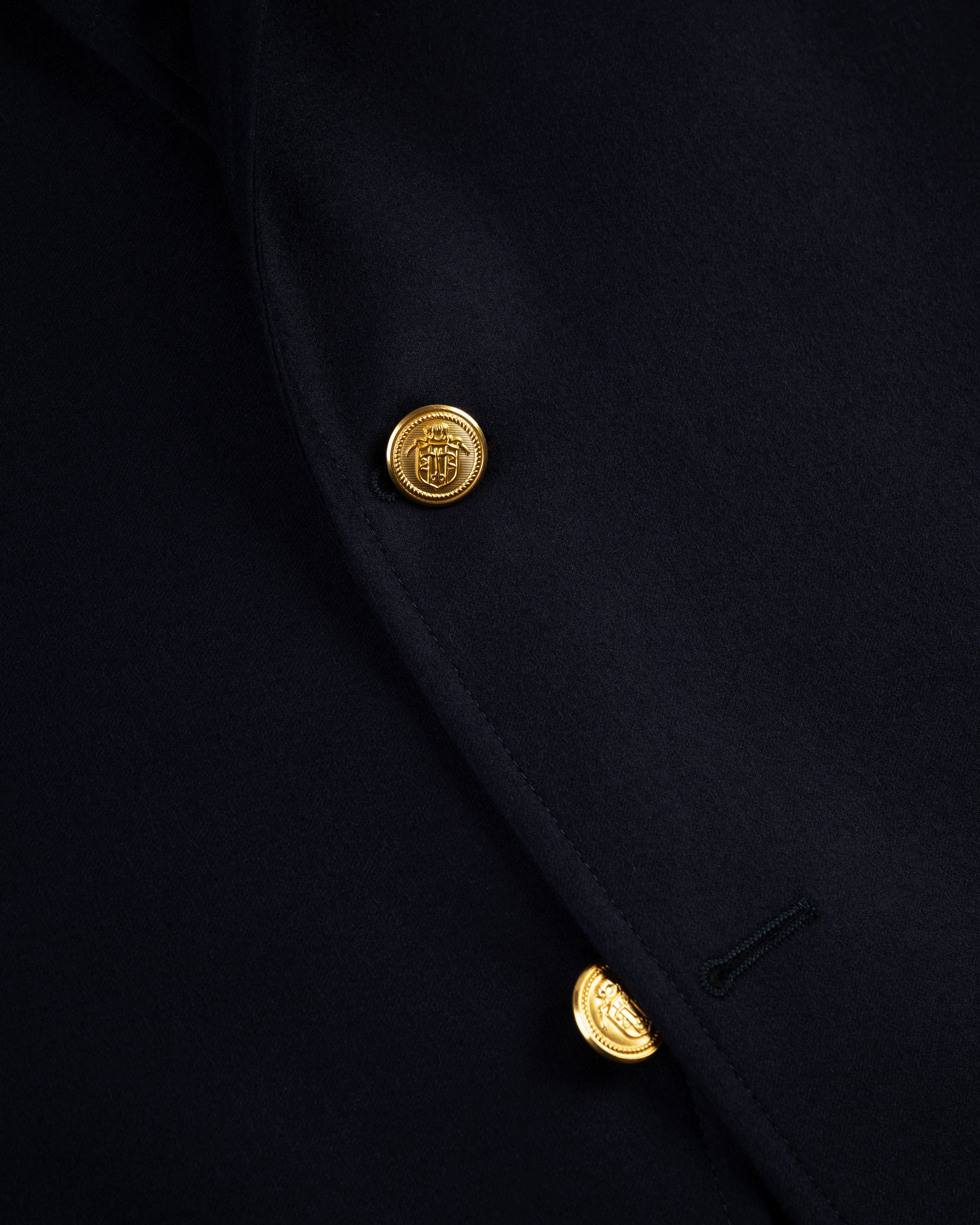 Navy Wool 3-Button Sack Doeskin Blazer | Mens Dress Clothes - J. Press