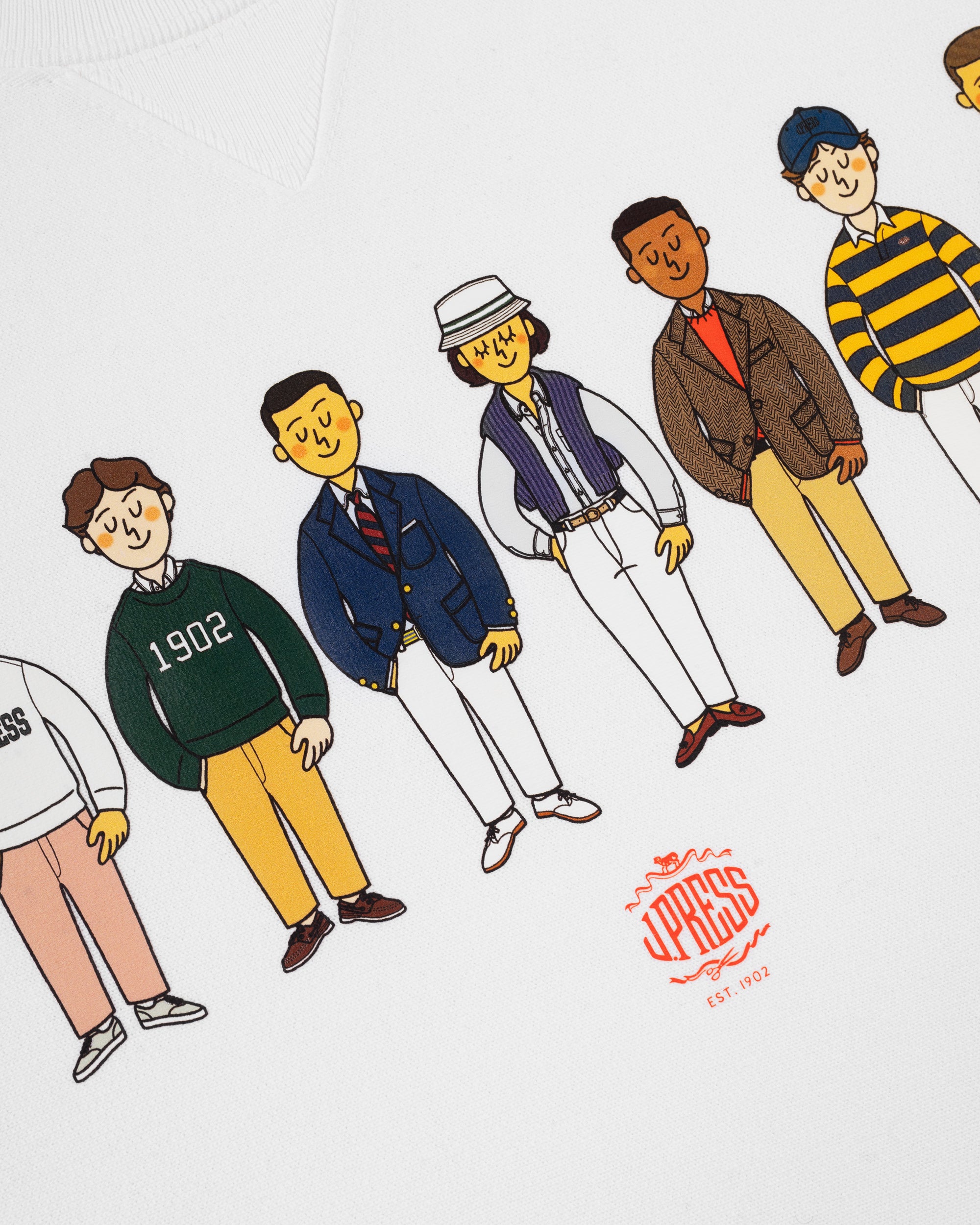 Made-in-USA J. Press "Ivy Guys" Hoodie