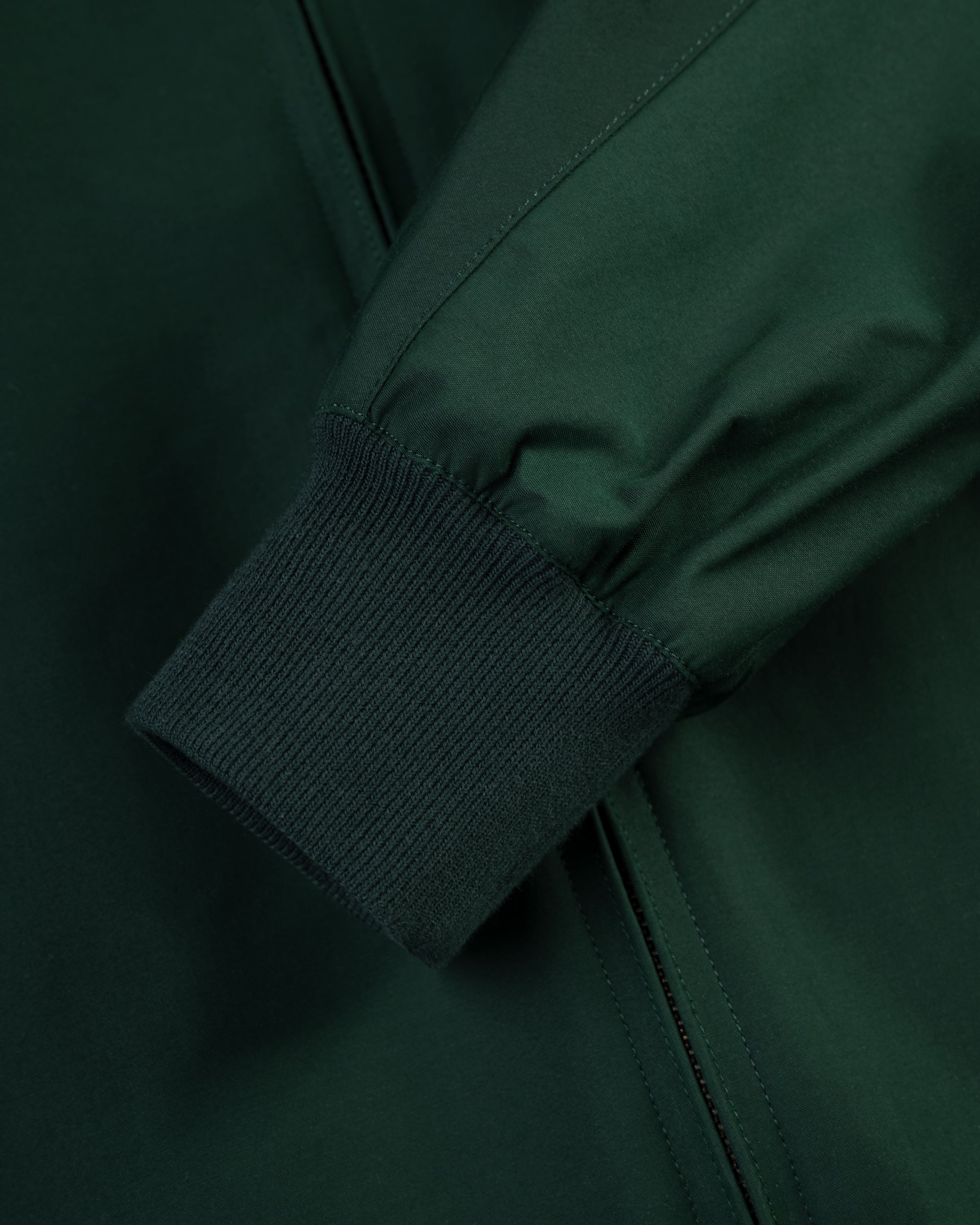 BARACUTA G9 ハリントン 深緑 ラムレザー Mサイズ ダブルジップ BARACUTA/バラクータ】別注フェイクレザーG9ハリントンジャケット