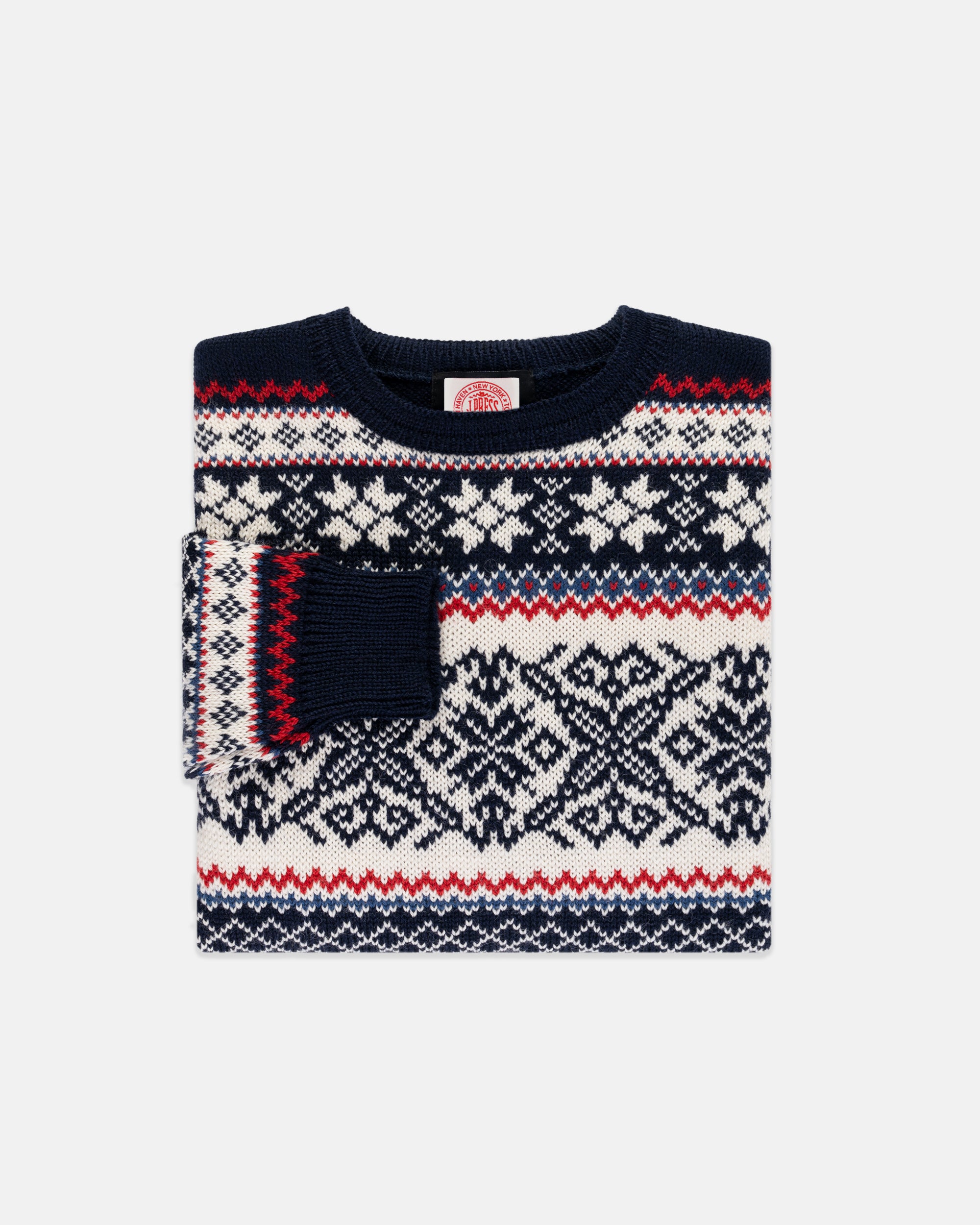 Made-in-Norway Crewneck Ski Sweater - Classic Fit