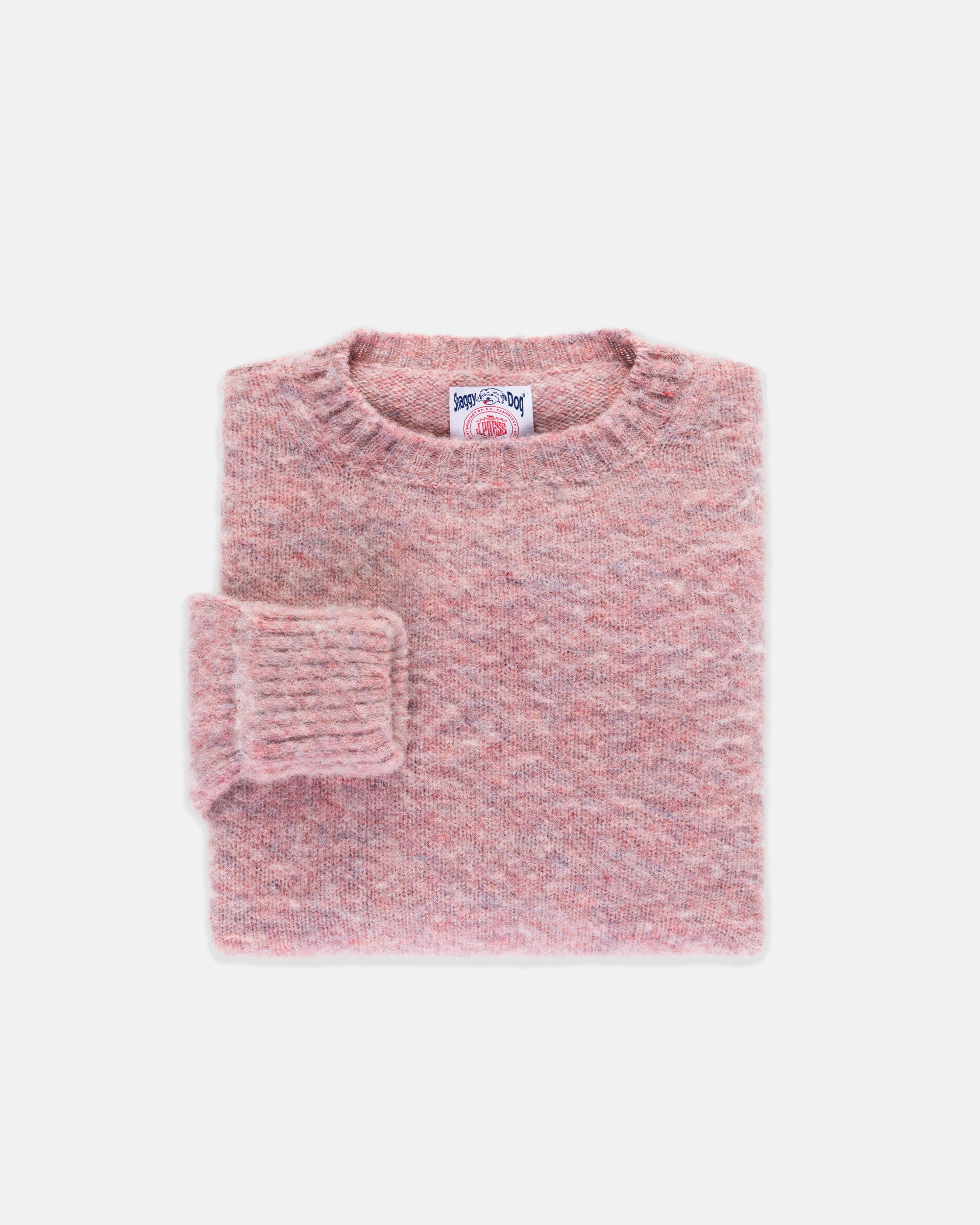 【希少カラー パステルピンク】 ラベンダー ケーブル ニット セーター　2556 Shaggy Dog Sweater Classic Brown - Classic Fit | J. Press