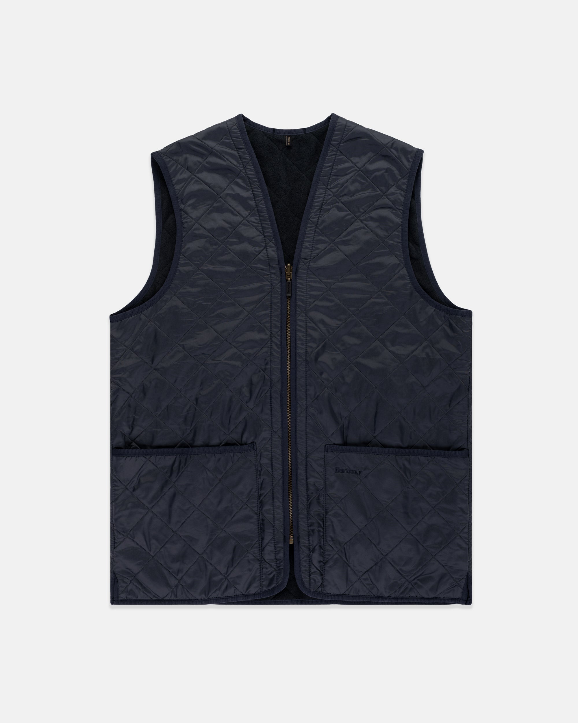 Barbour Polarquilt Zip-in Liner - Navy| Men's Jackets - J. Press