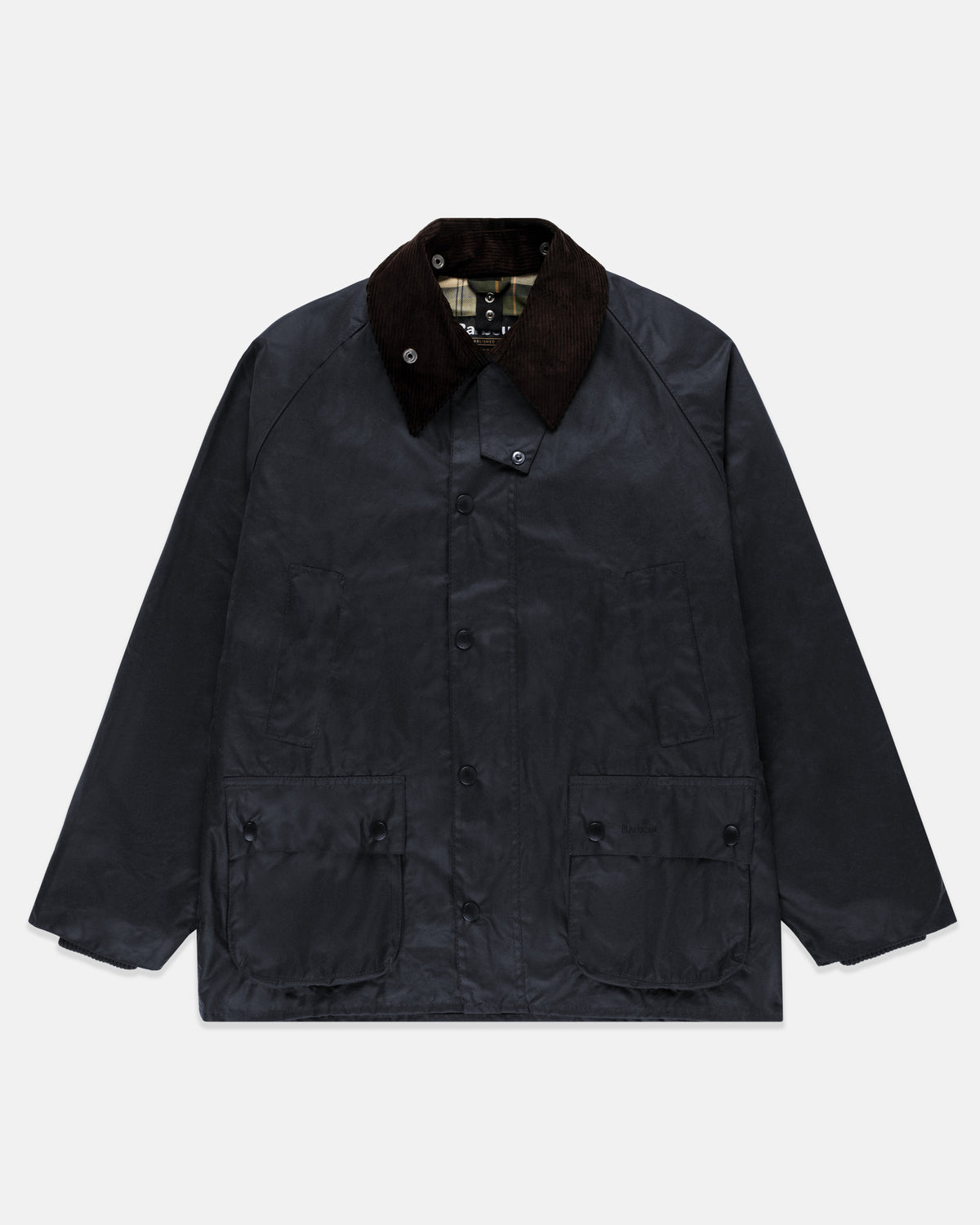 Made-in-England Barbour Navy Bedale® Wax Jacket