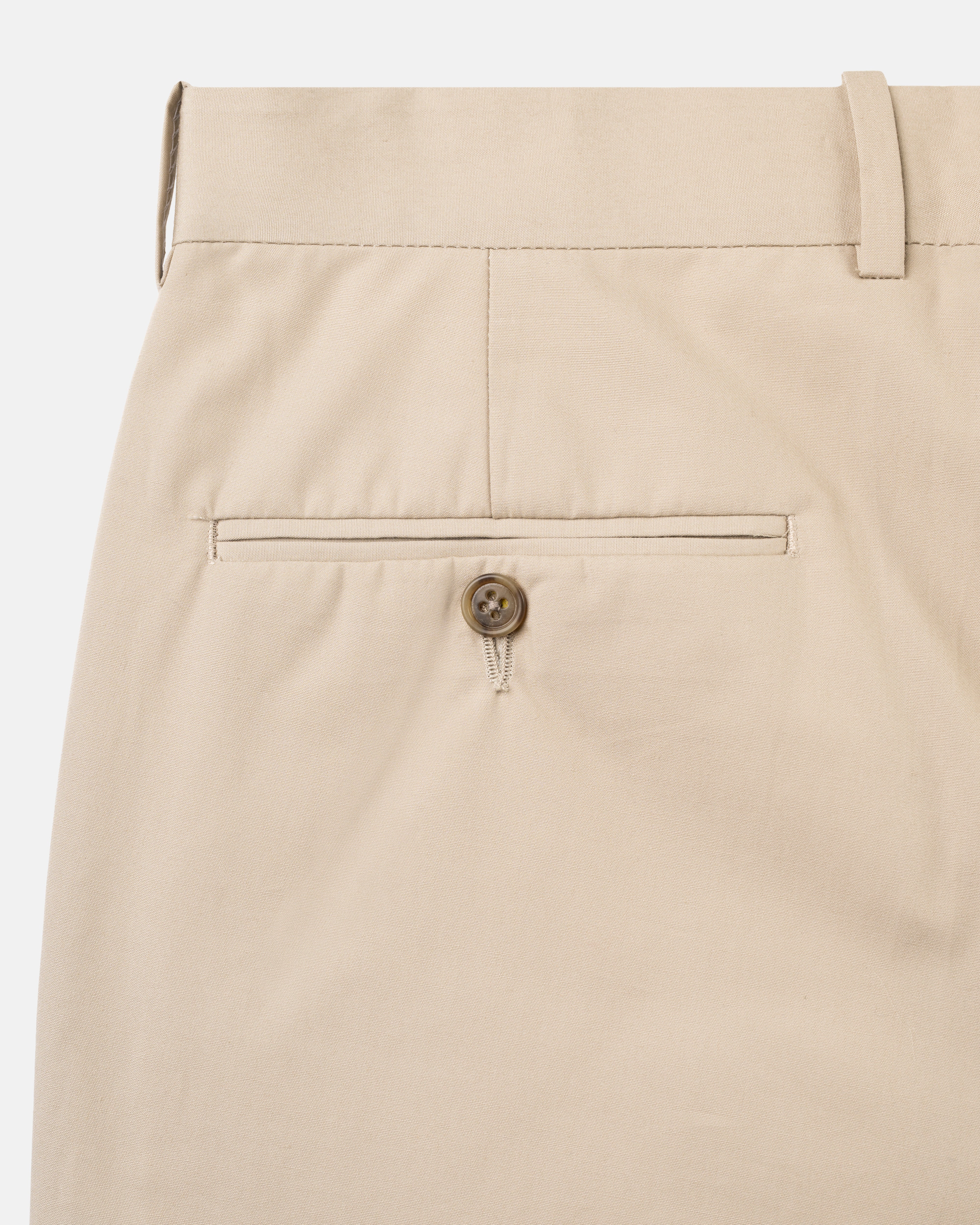 Made-in-Canada Solid Tan Cotton Poplin Suit