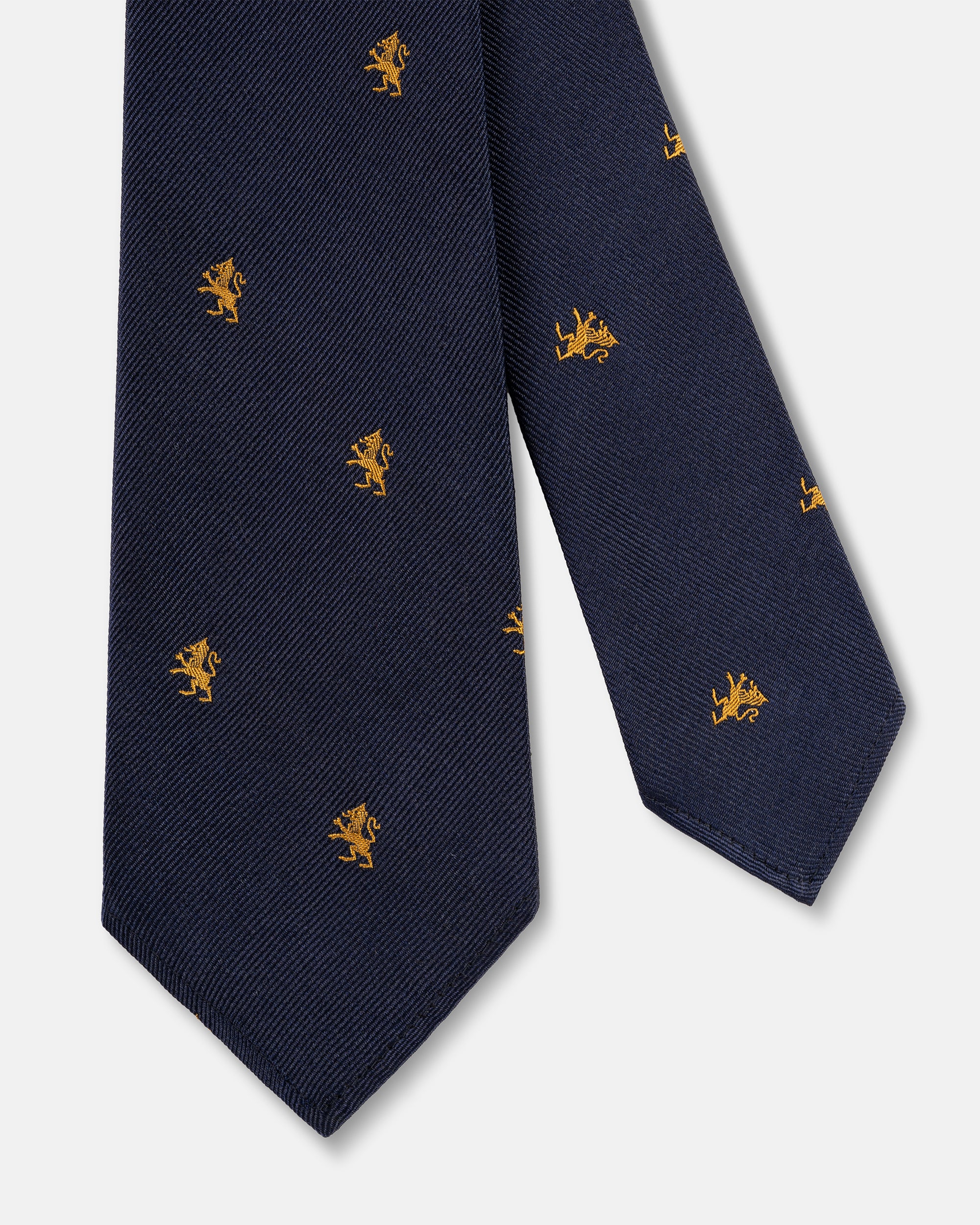 Griffin Emblematic Unlined Tie