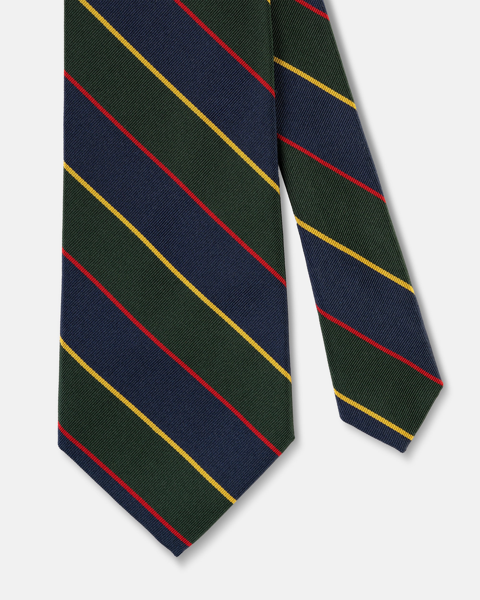 Made-in-UK Argyll & Sutherland Highlanders Regimental Irish Poplin Tie