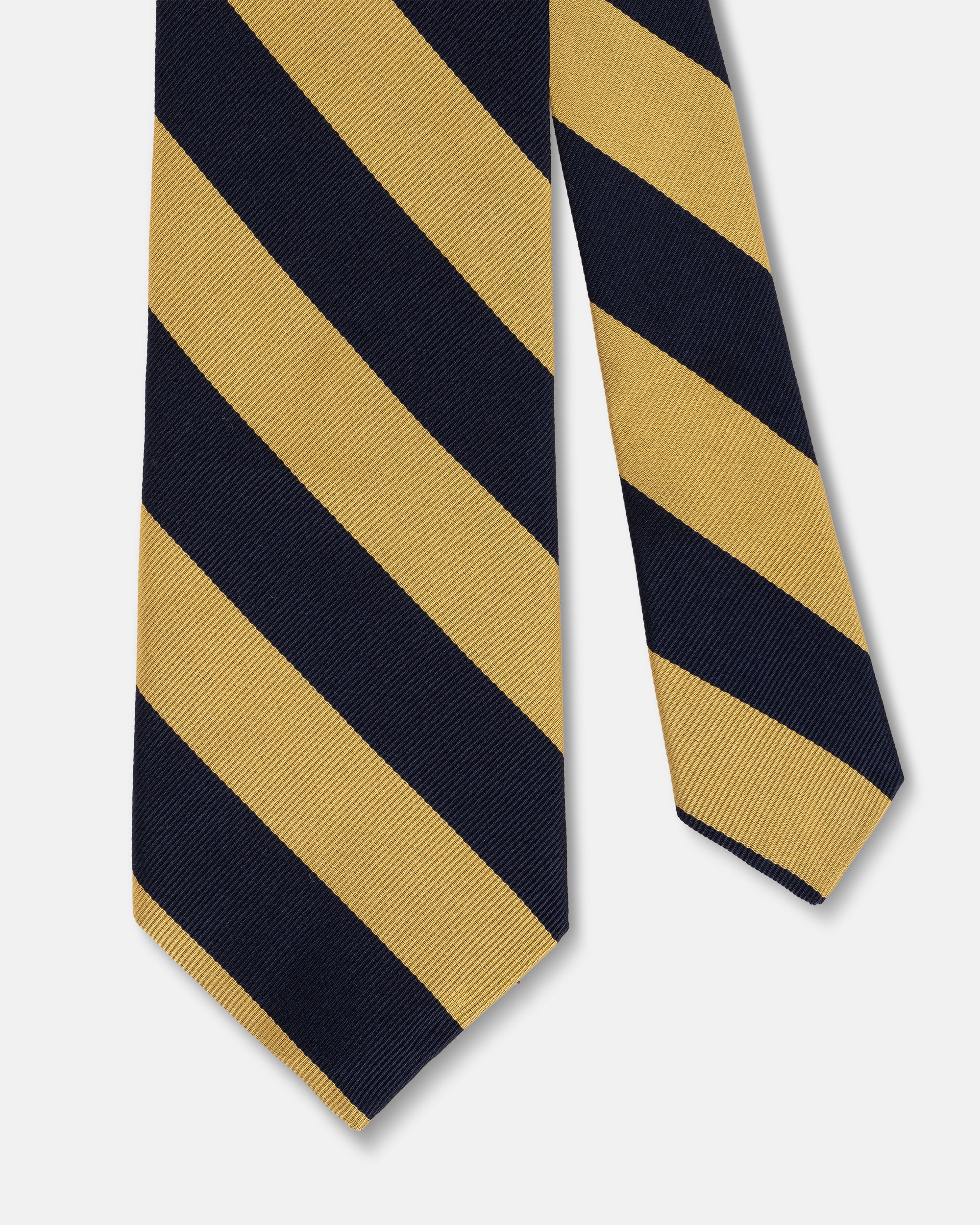 Made-in-UK Queen's Own Hussars Silk Repp Tie