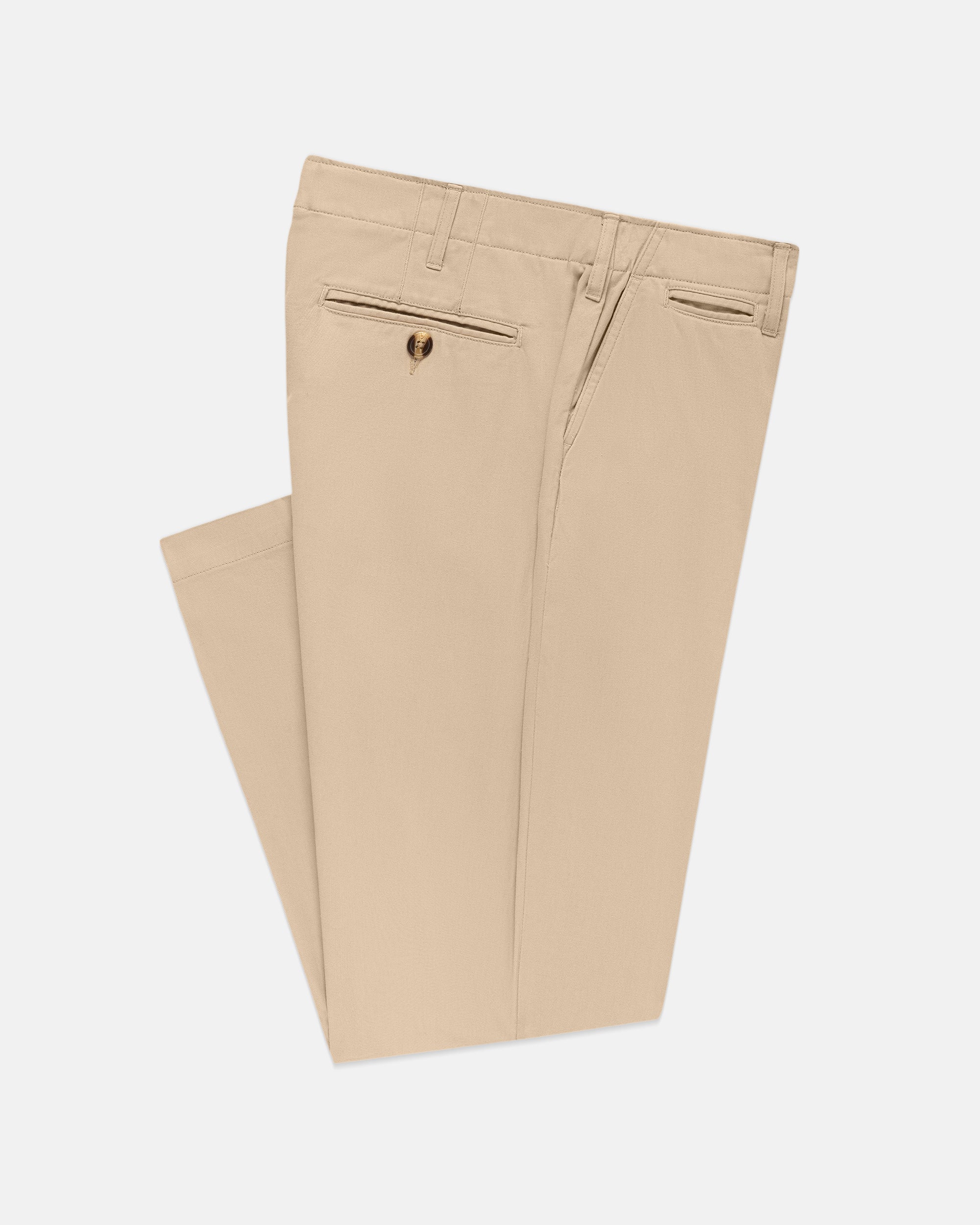 Cotton Chino Boxy Fit Trouser