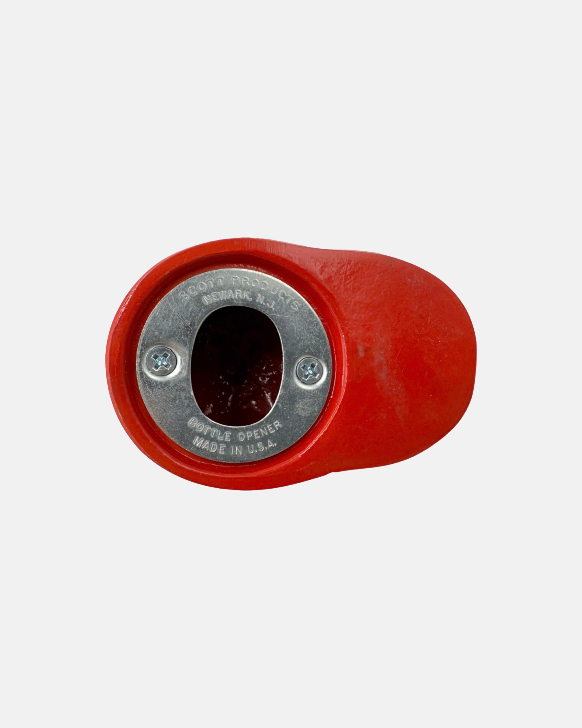 Vintage The 21 Club NYC Equestrian Jockey Cap Bottle Opener Red & White