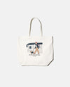 New Haven White Tote Bag