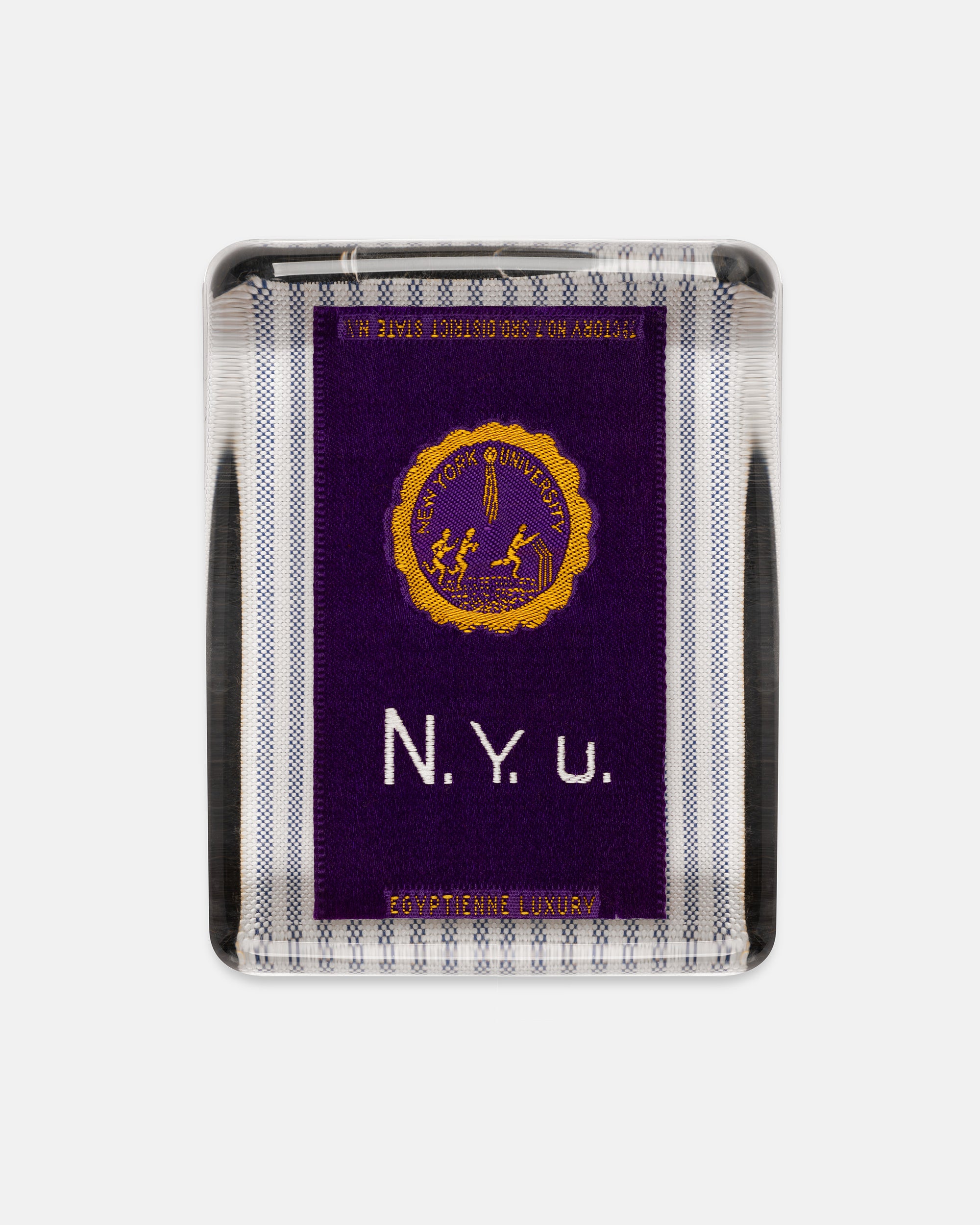 nyuページ New York University Silk Paperweight