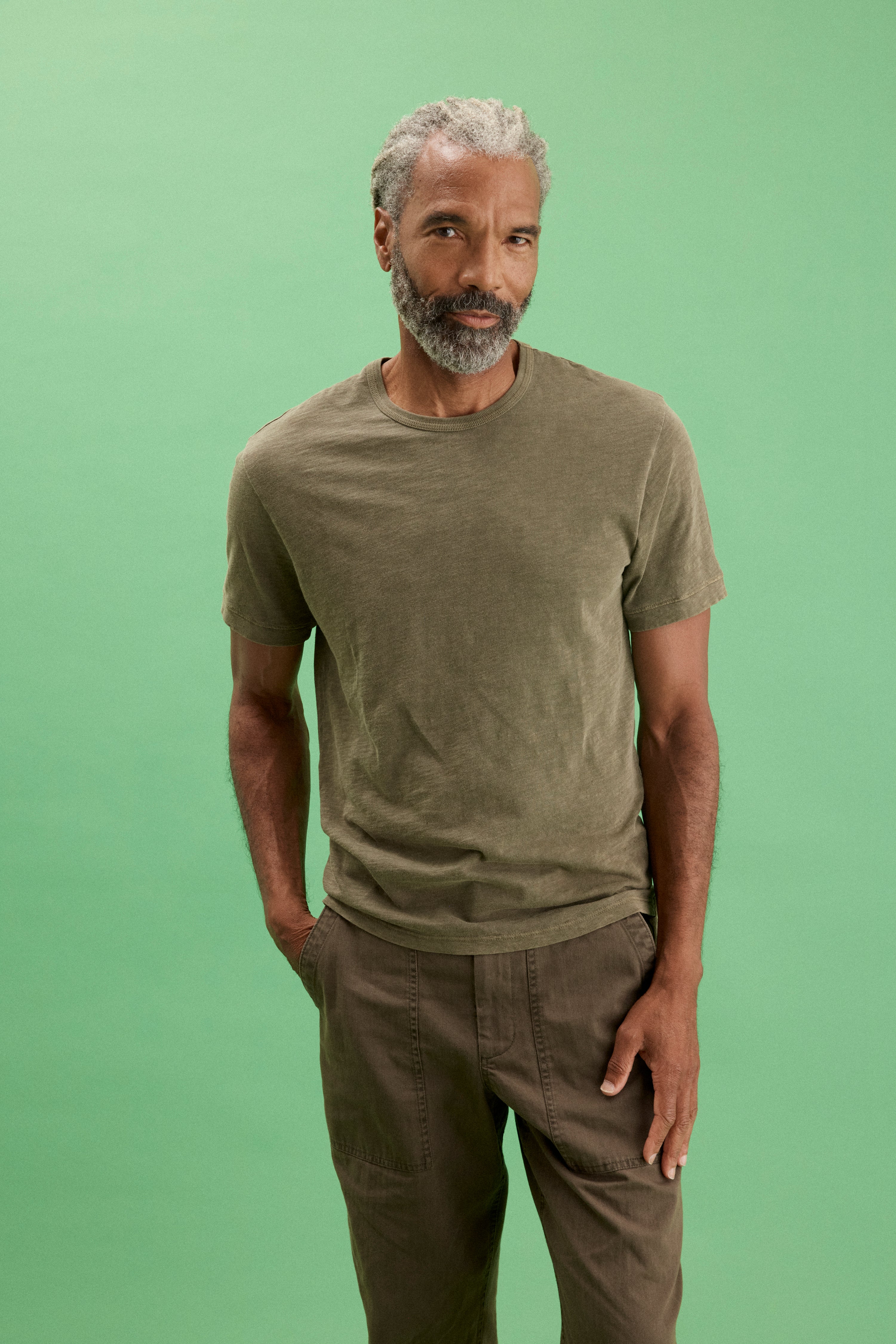 Made-in-USA Navy T-Shirt