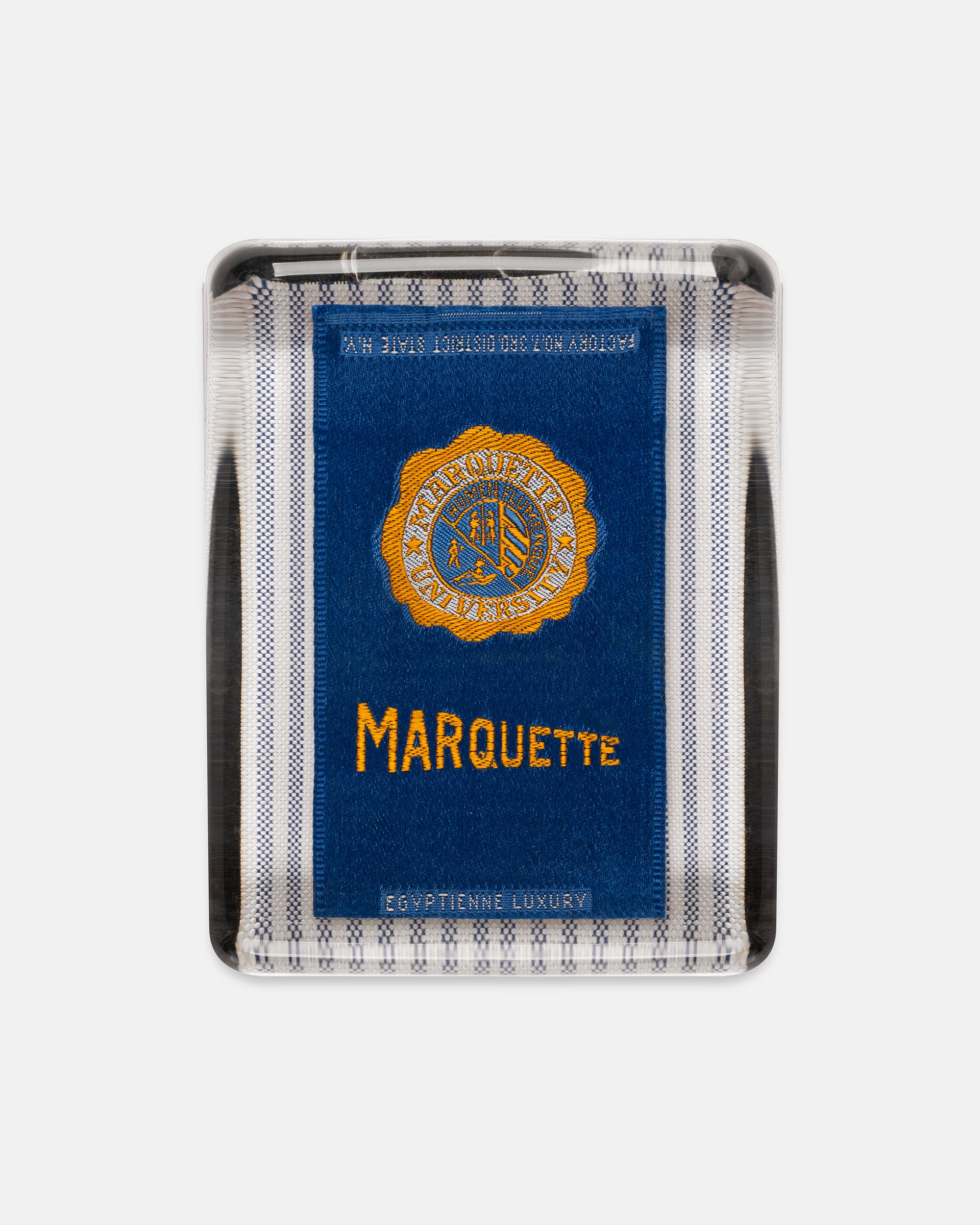 Marquette University Silk Paperweight