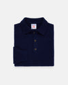 Made-in-Scotland Navy Shaggy Dog Polo - Classic Fit