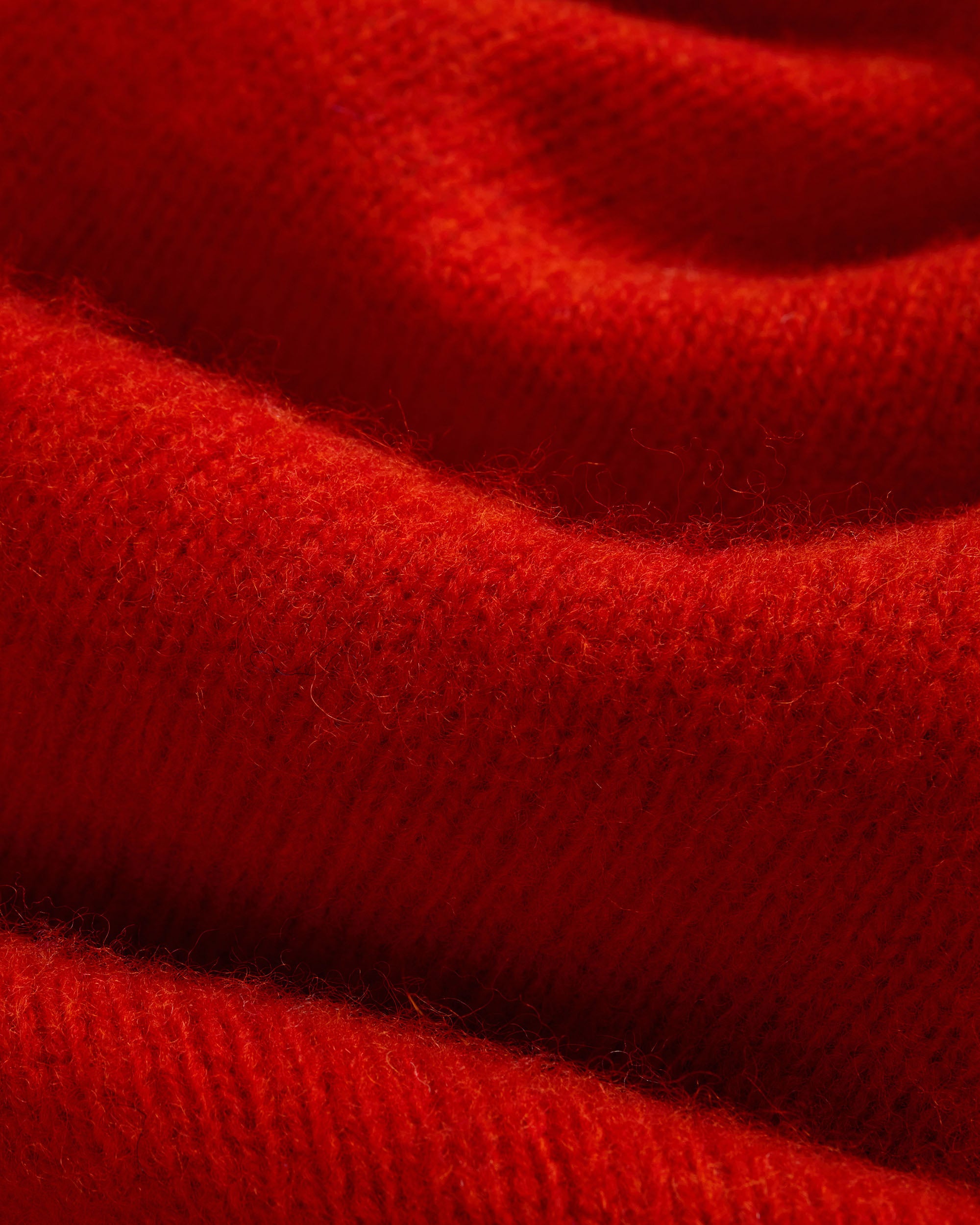 Made-in-Scotland Red Shaggy Dog Polo - Classic Fit