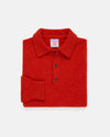 Made-in-Scotland Red Shaggy Dog Polo - Classic Fit