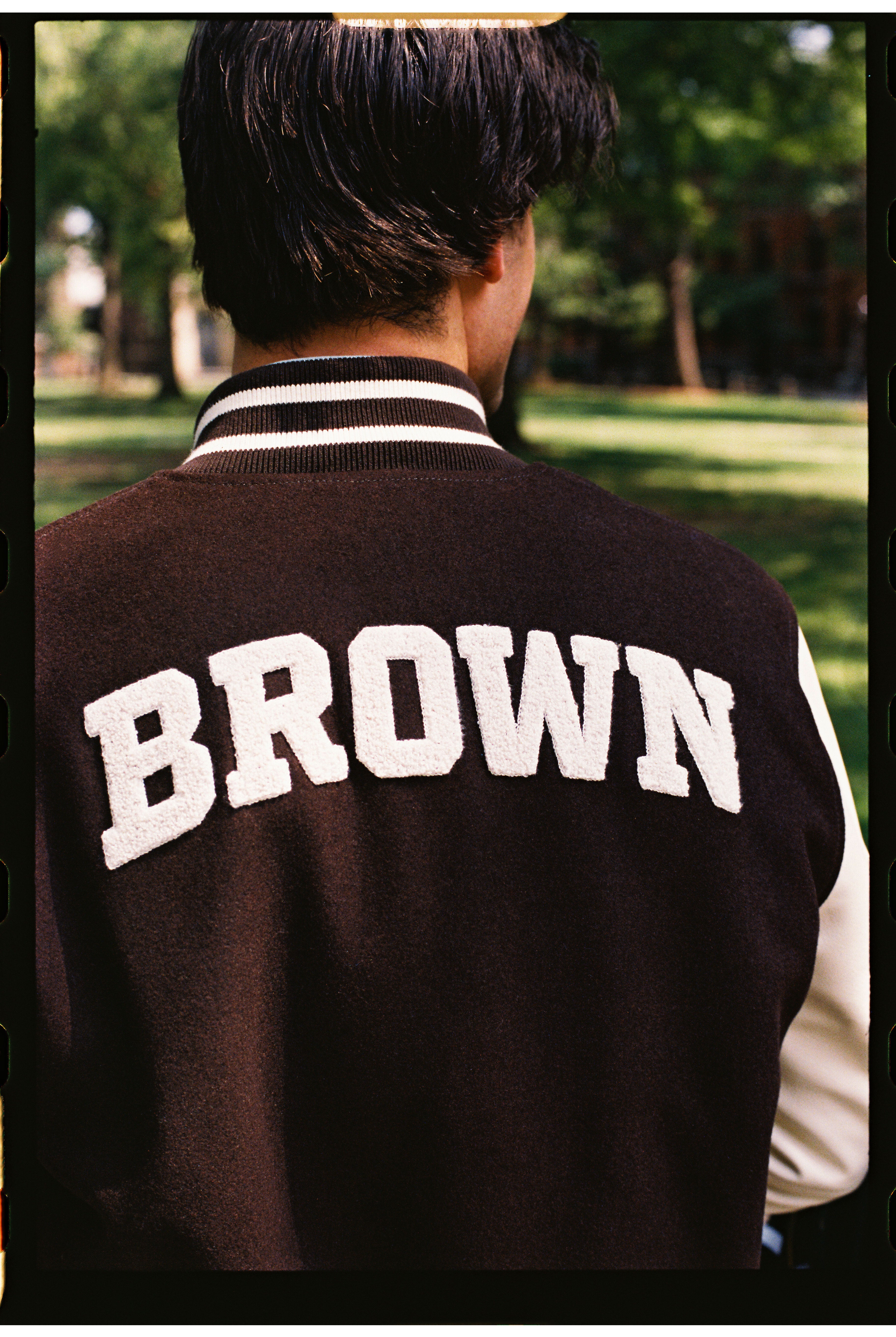 Brown Varsity Jacket - Brown | J. Press