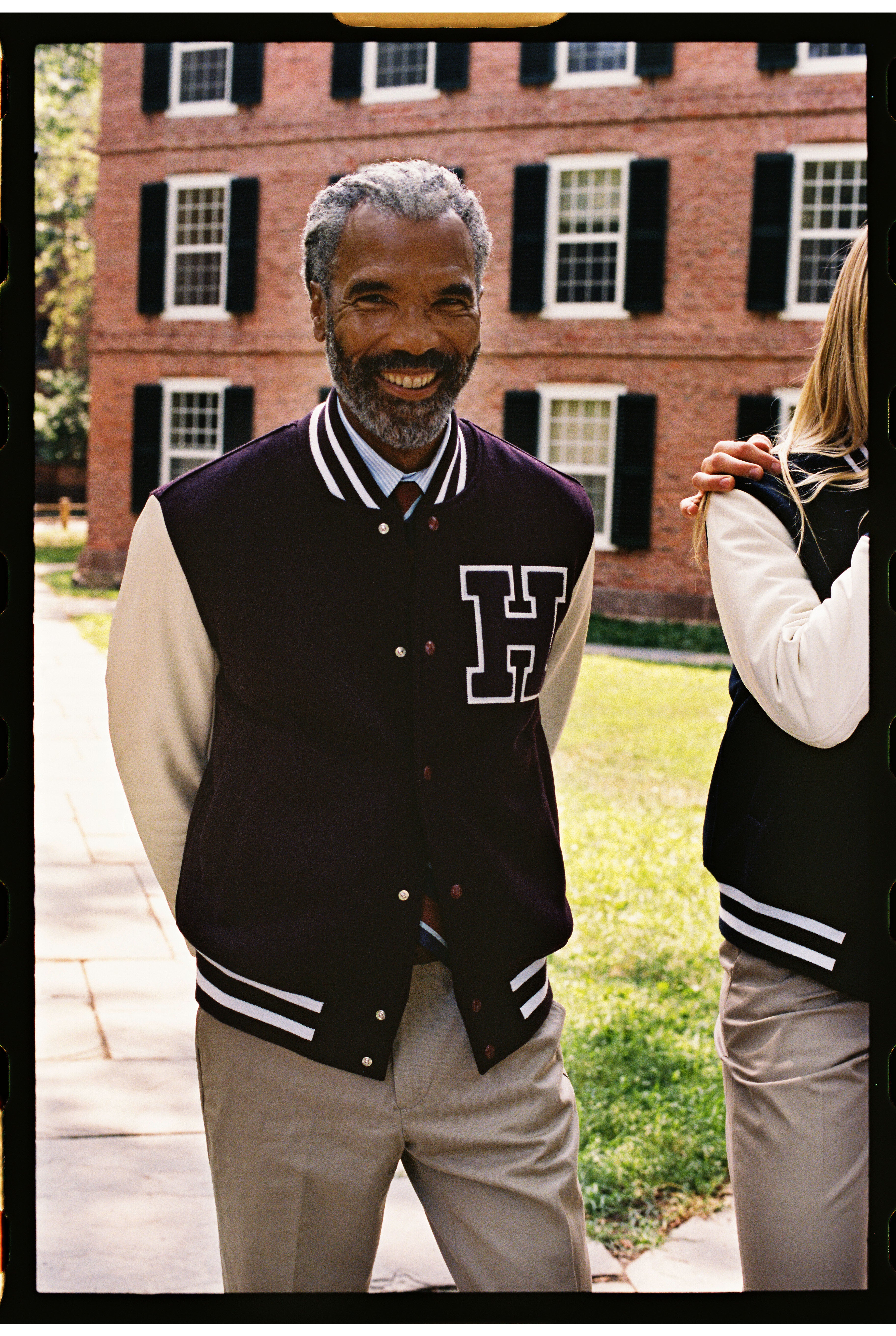 Harvard Varsity Jacket - Burgundy | Pennant Label - J. Press