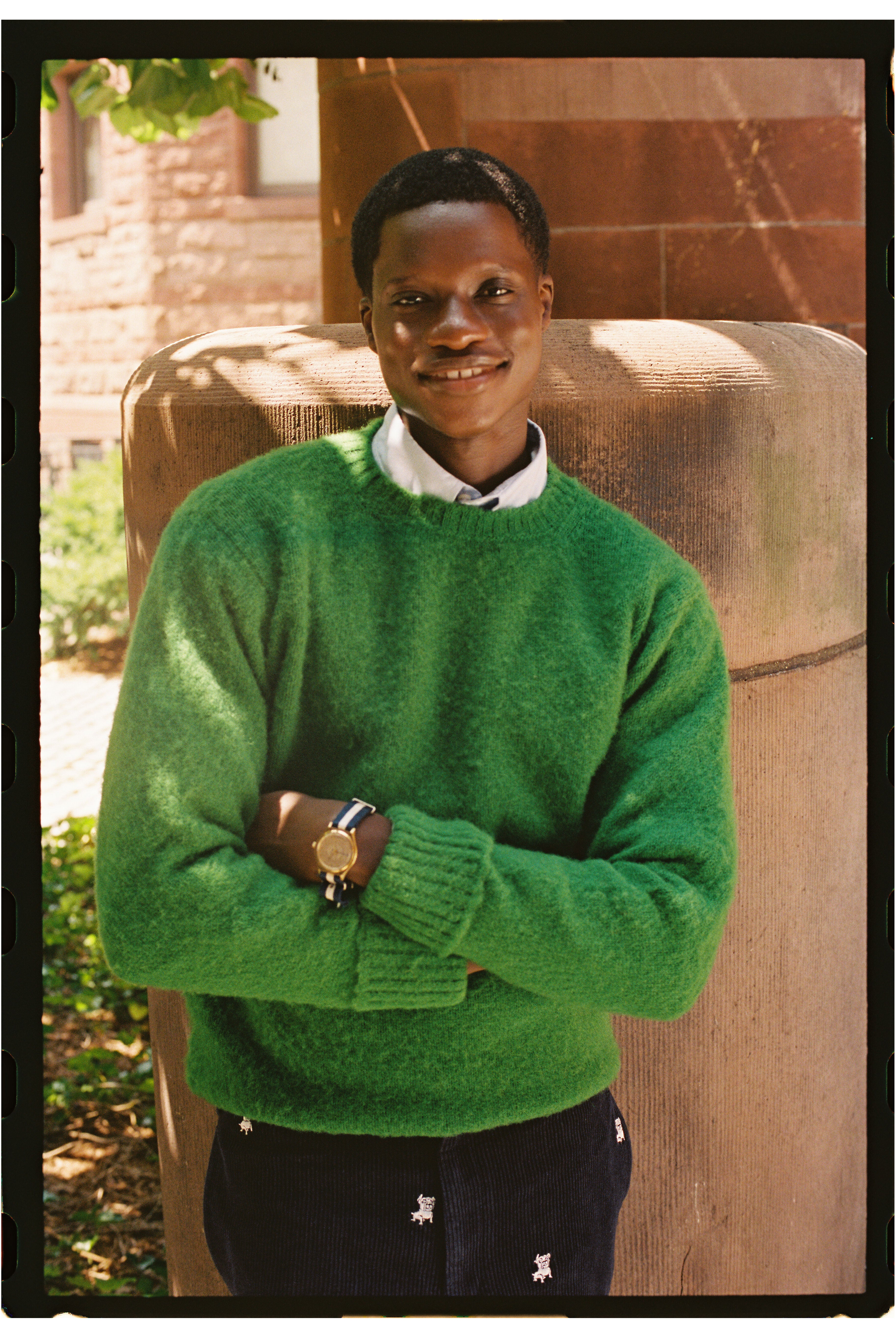 Shaggy Dog Sweater Kelly Green - Classic Fit | Men's Sweaters - J