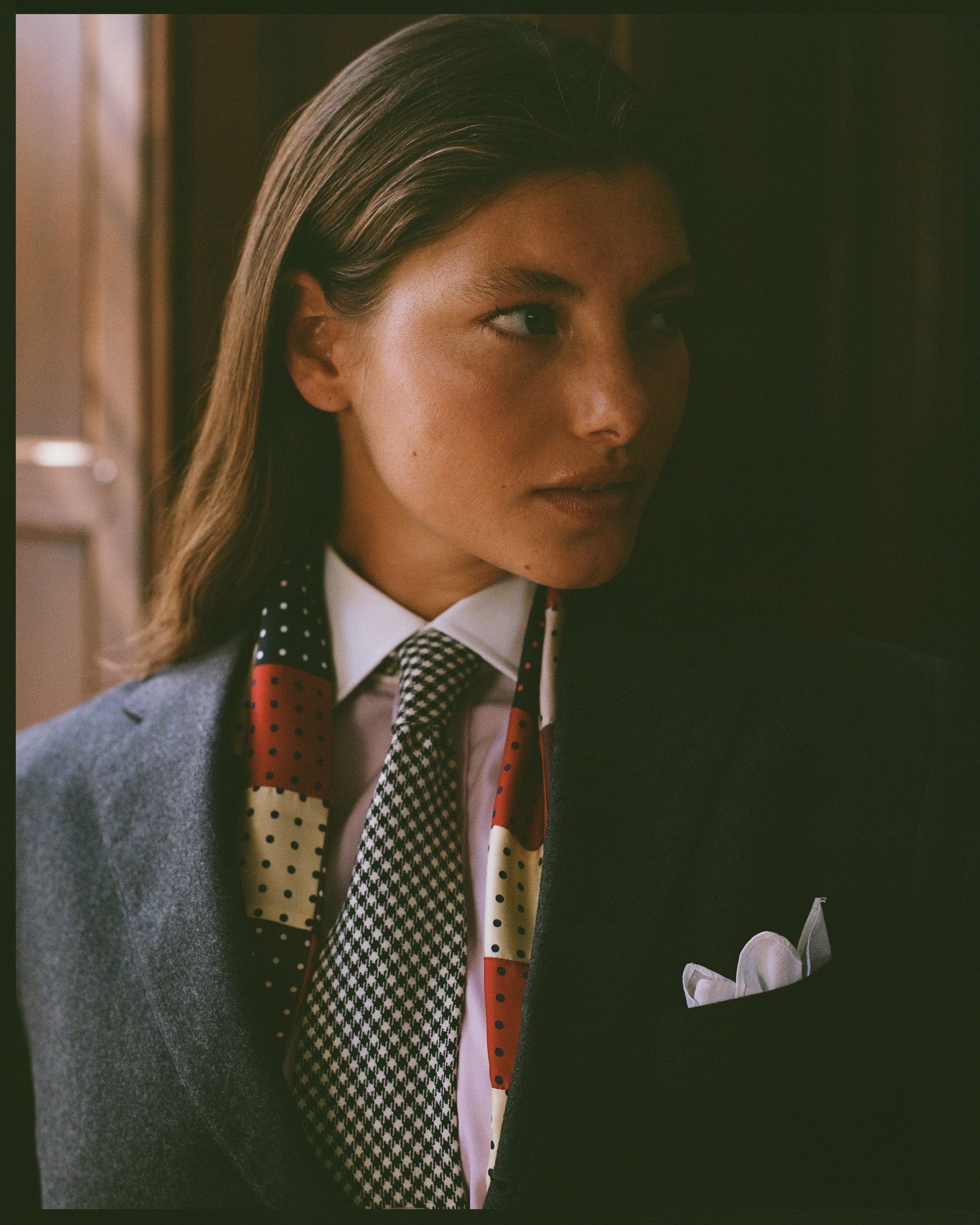 Silk Patchwork Scarf | Men's Winter Scarves - J. Press Scarves