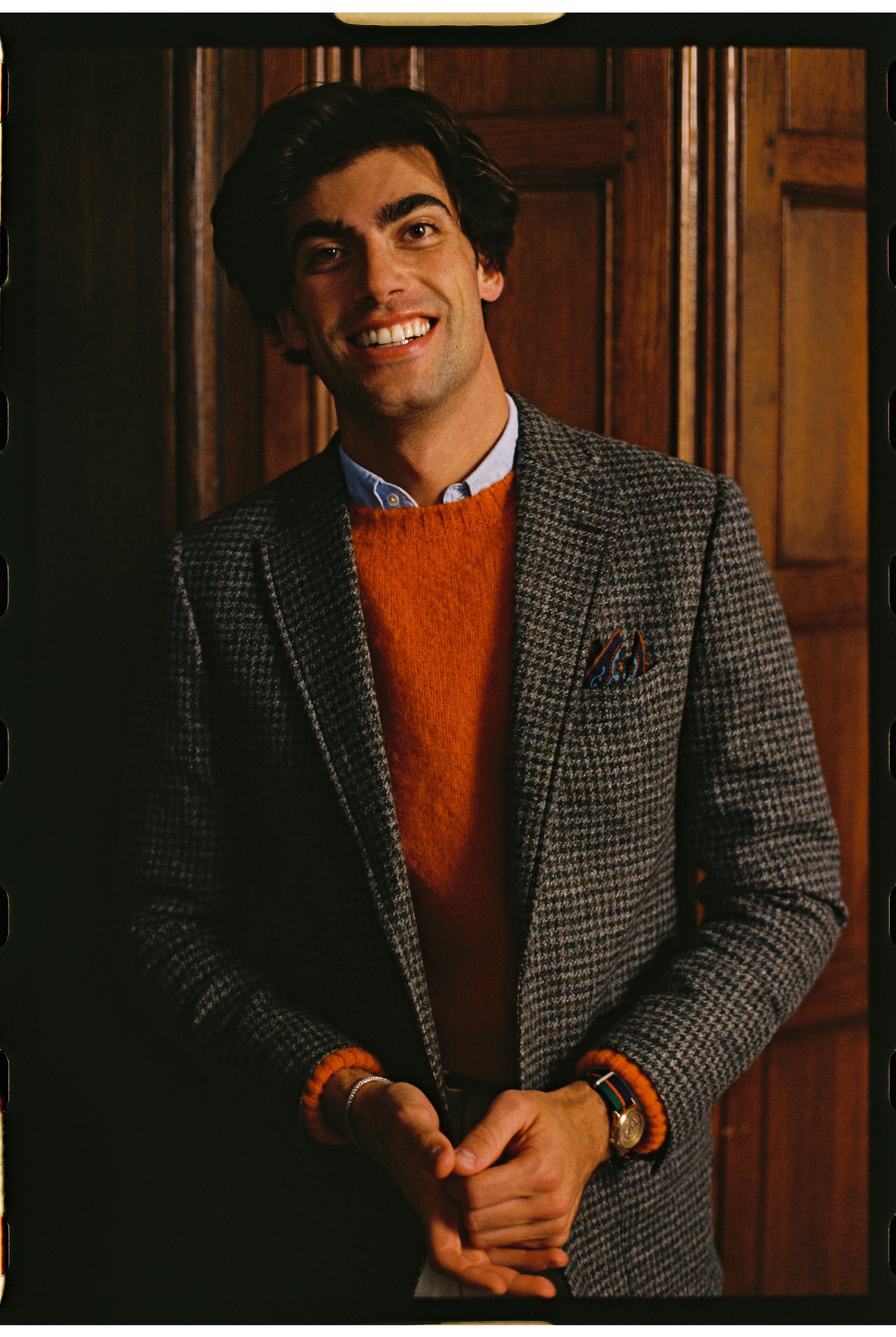 Shaggy Dog Sweater Pumpkin - Classic Fit | Men's Sweaters - J. Press