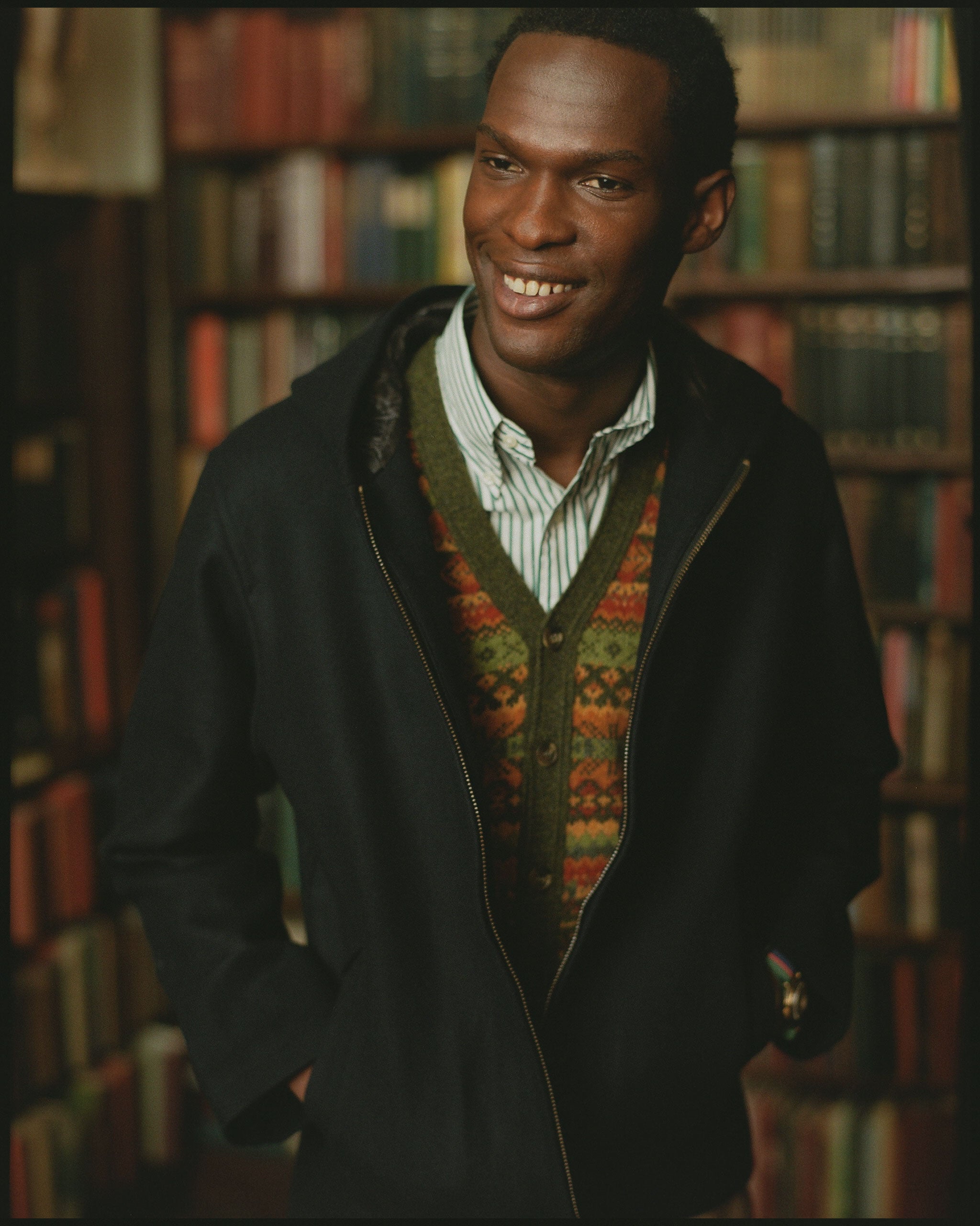 Bottle Green Melton Wool Zermatt Jacket
