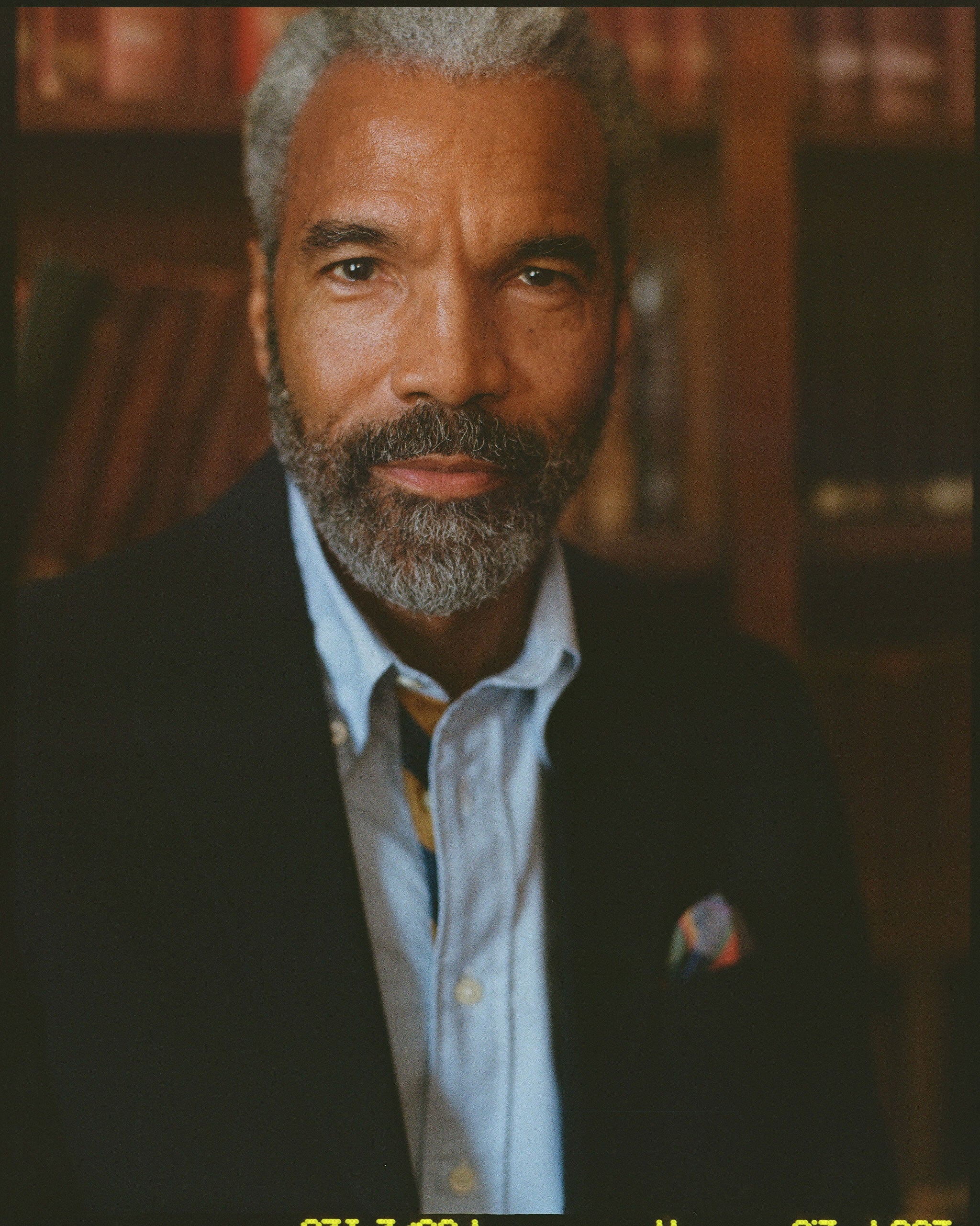 Made-in-USA Blue with Guard Stripe Placket Oxford Cloth Sport Shirt - Regular Fit