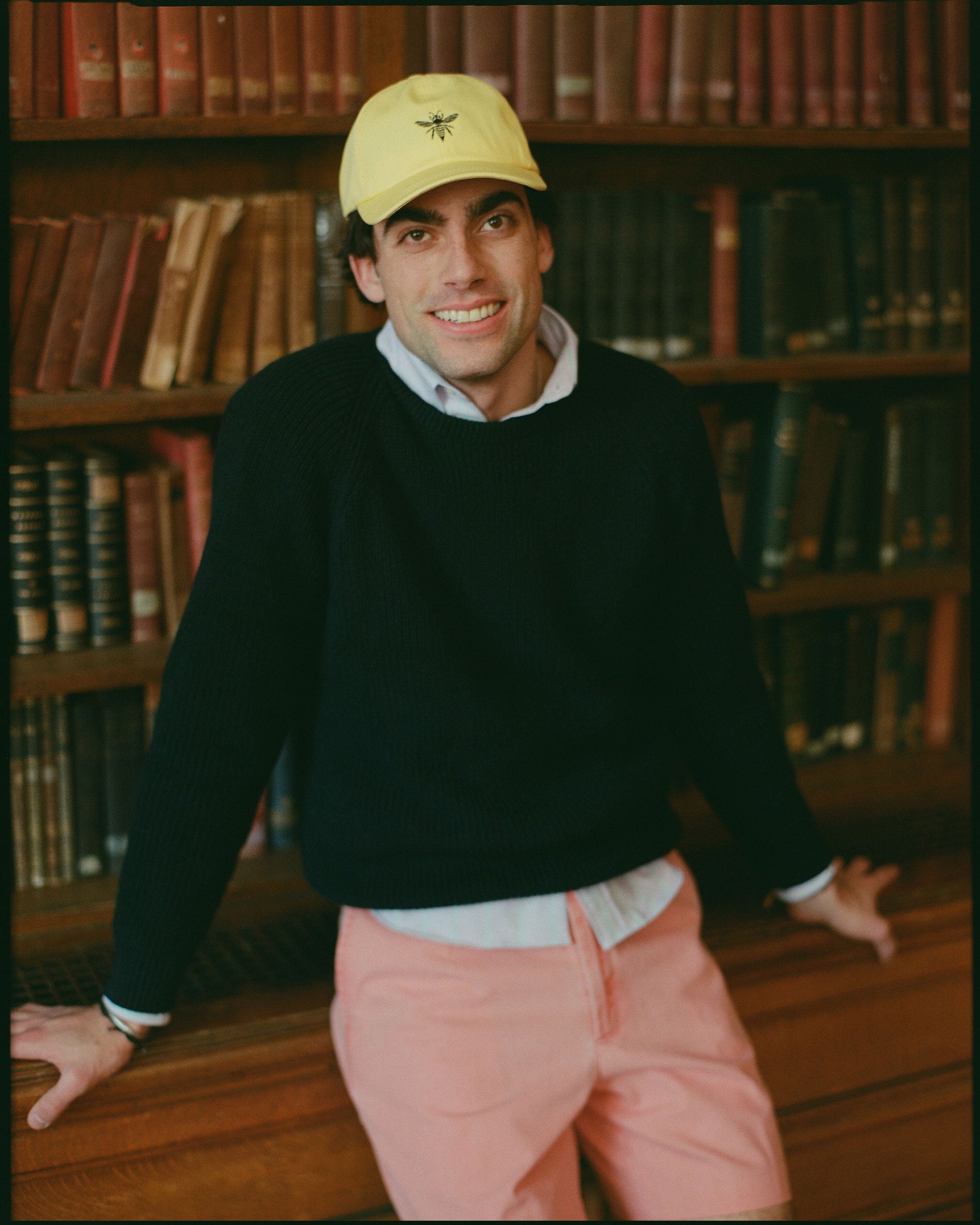 Made-in-USA Yellow with Black Wasp Dad Hat