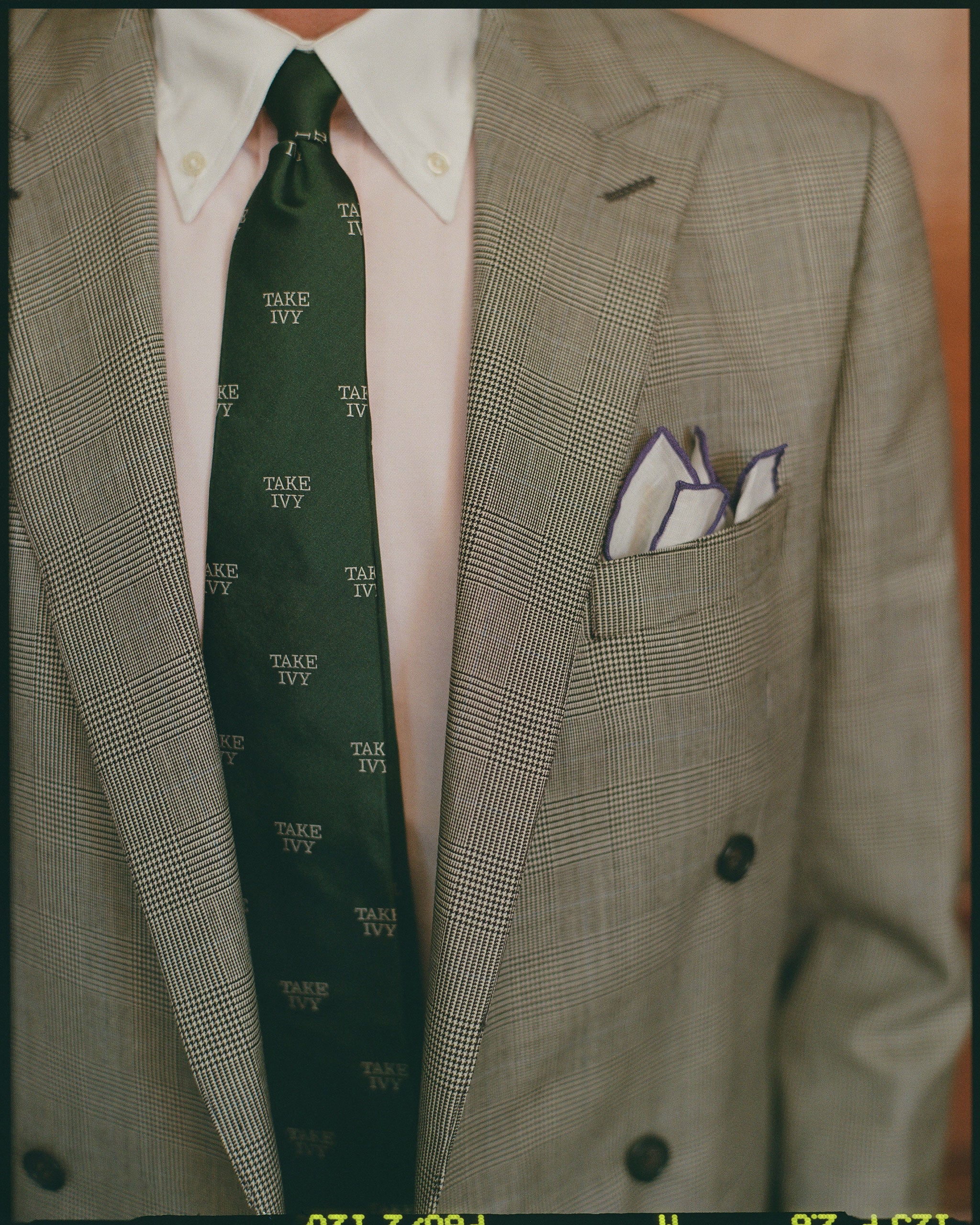Made-in-USA Green Take Ivy Club Tie