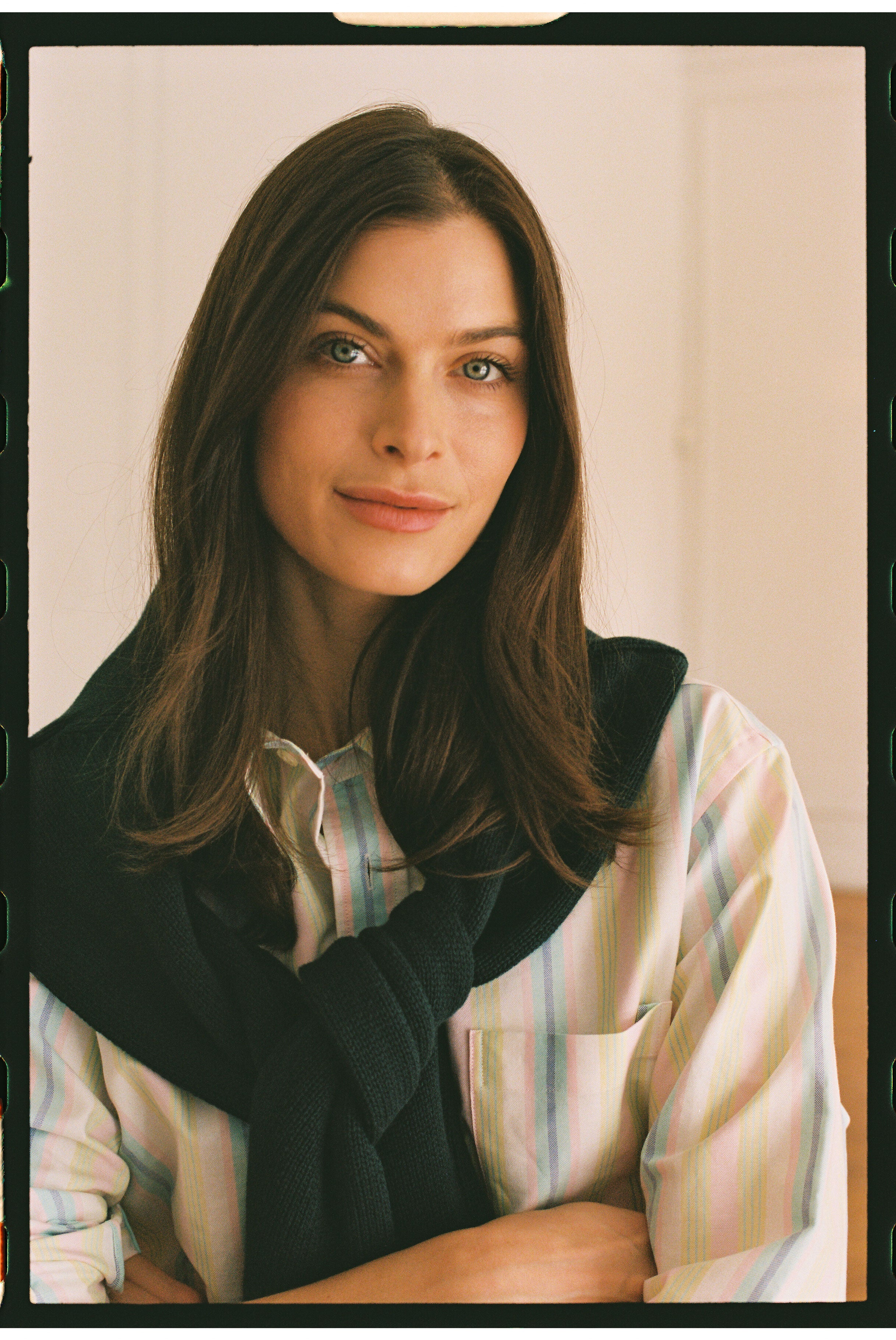 Made-in-USA Awning Stripe Oxford Cloth Sport Shirt - Classic Fit