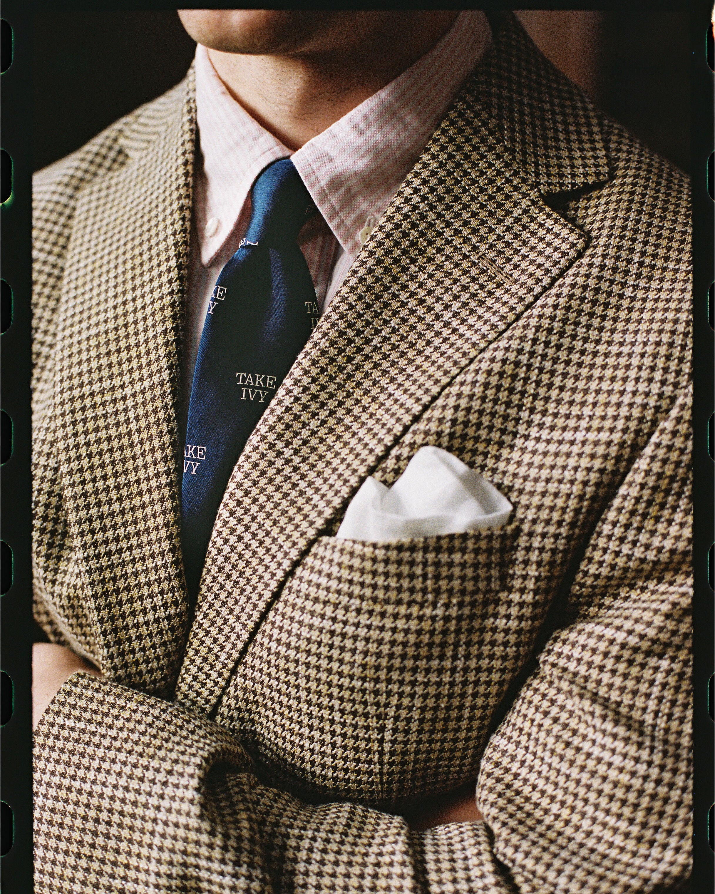 Made-in-USA Navy Take Ivy Club Tie