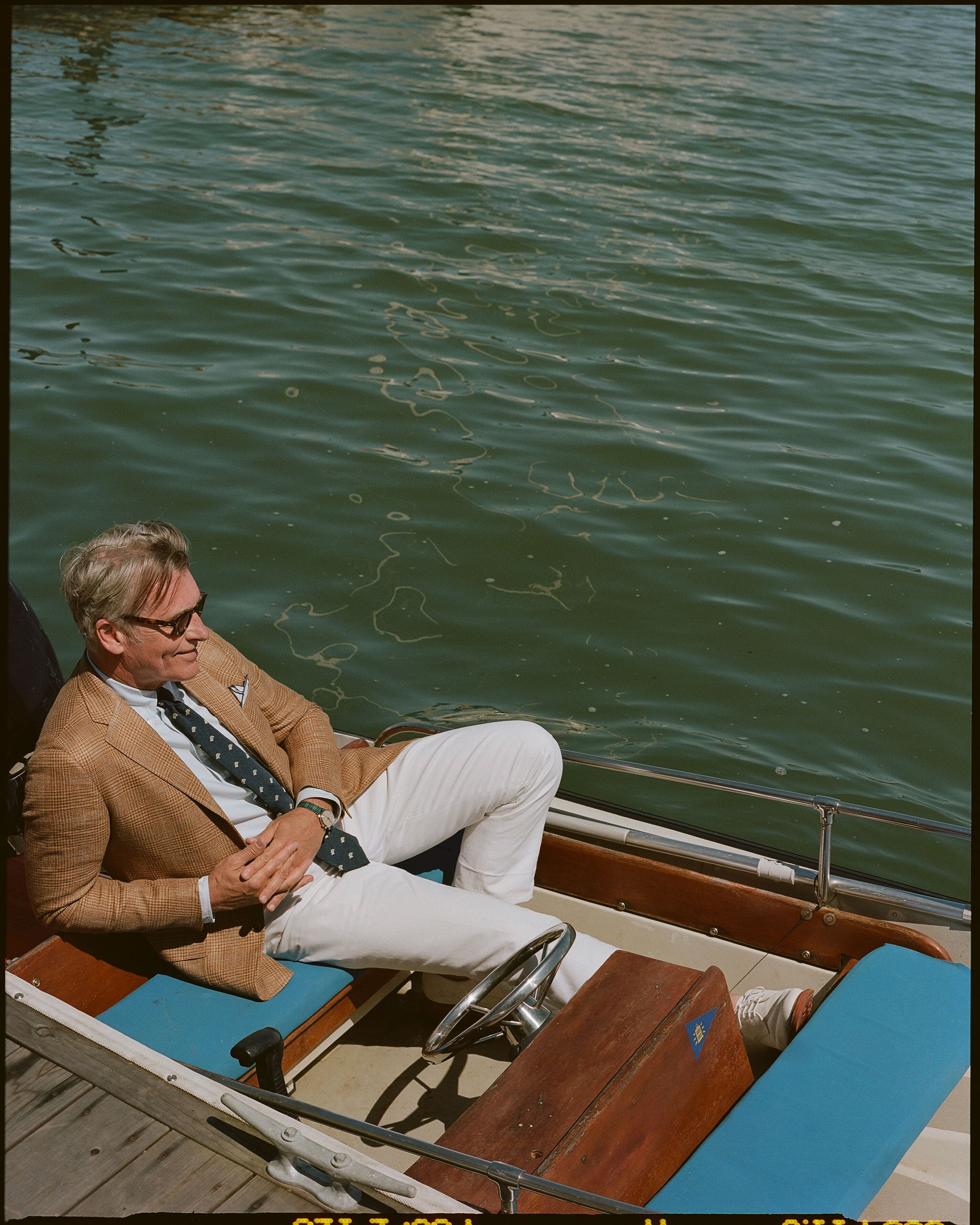 Made-in-USA Light Brown Prince of Wales Sport Coat - Custom Make