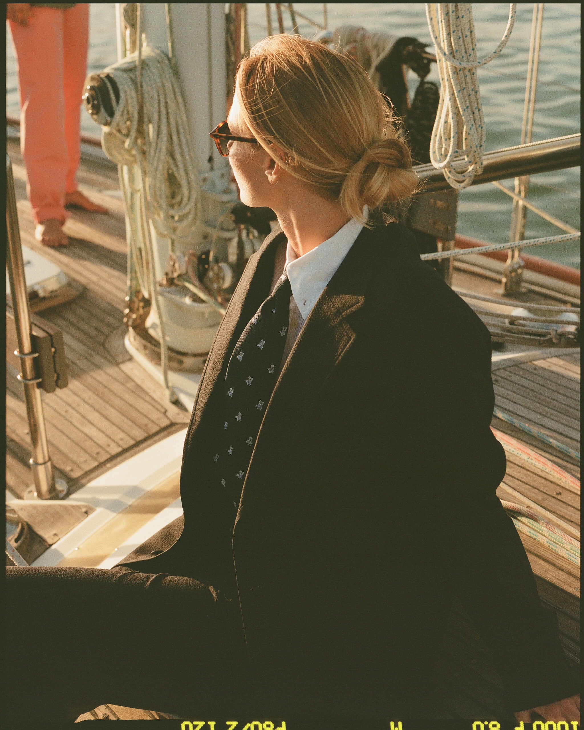 Made-in-Canada Navy Seersucker Sport Coat