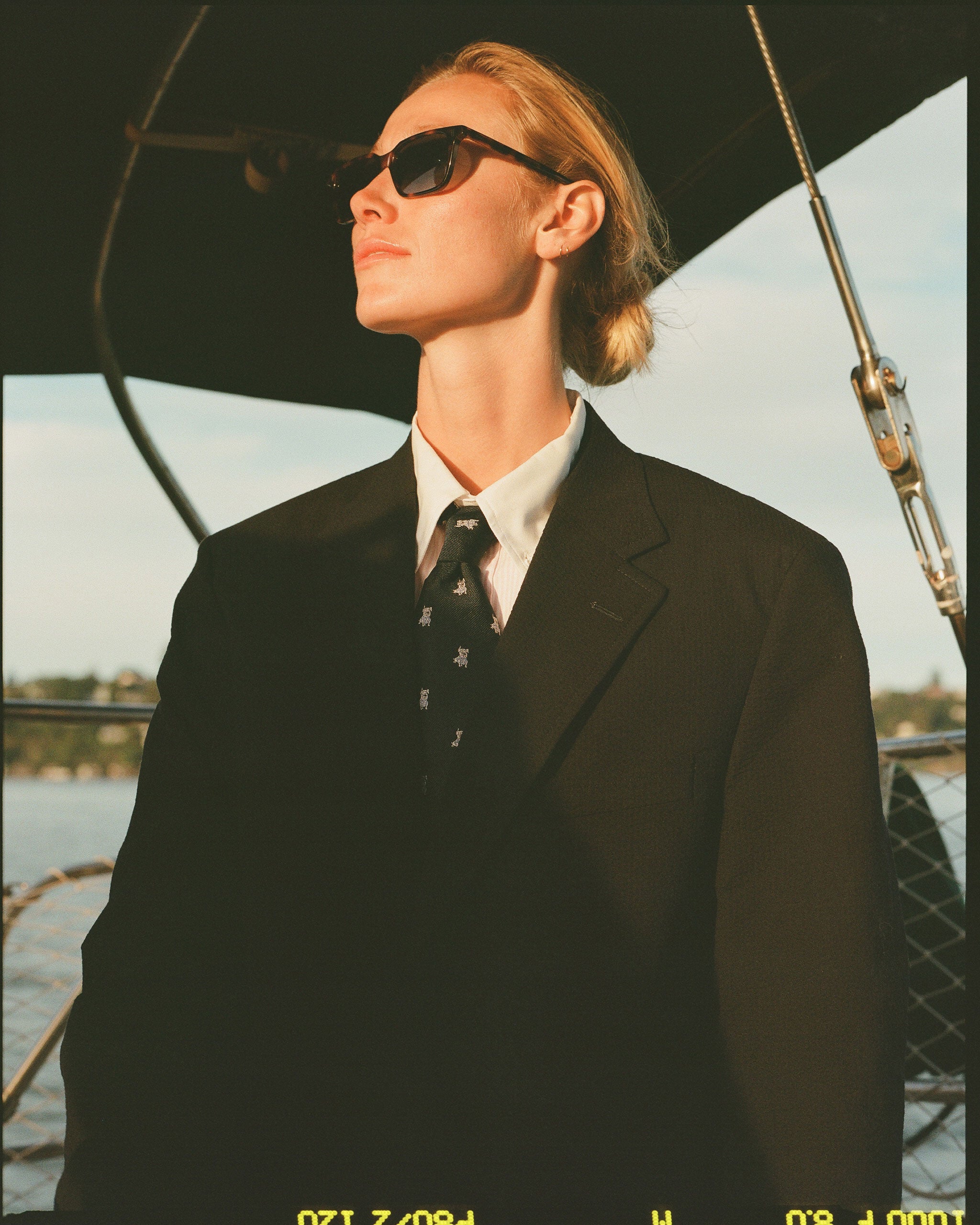 Made-in-Canada Navy Seersucker Sport Coat