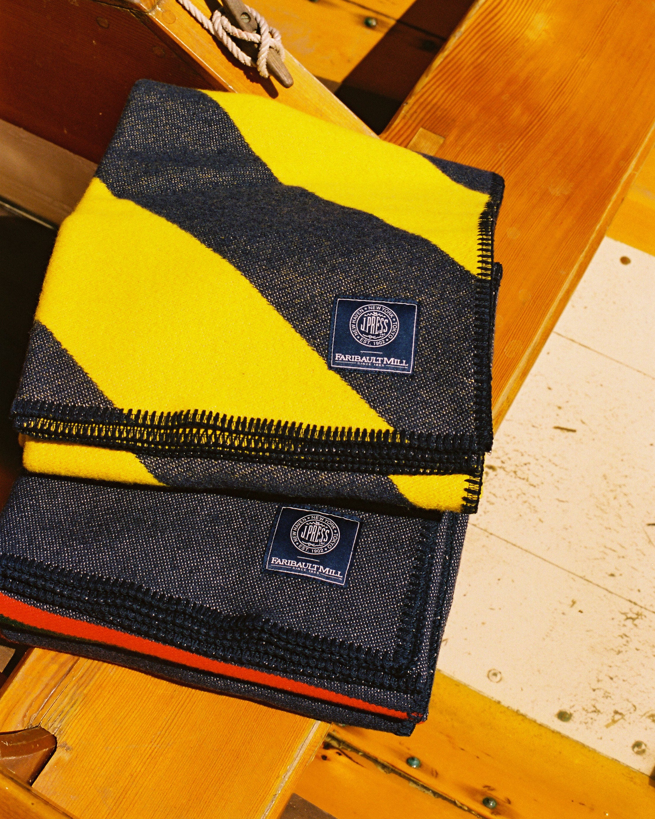 Made-in-USA Blue 5-Pocket Japanese Denim Jeans