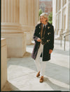 Made-in-England Women's Navy Original Monty Duffle Coat