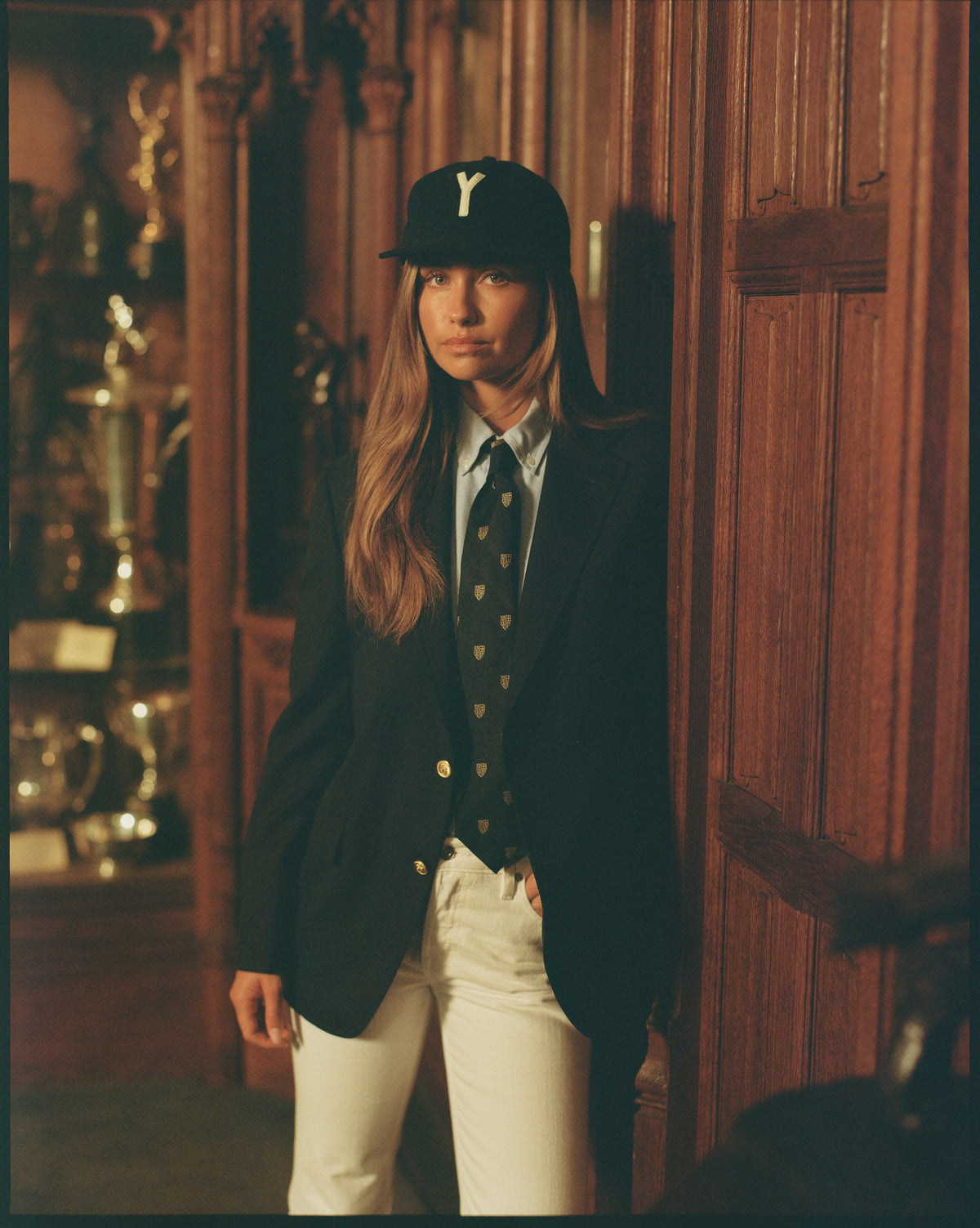 Made-in-USA Women's Navy Blazer