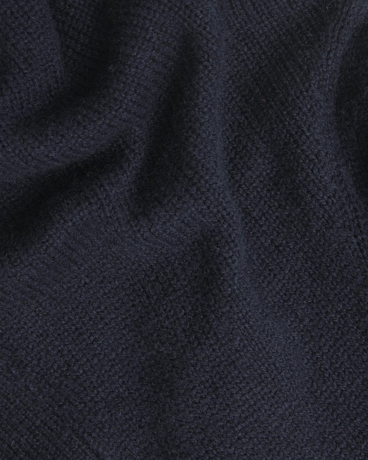 Navy Lambswool Cardigan Sweater