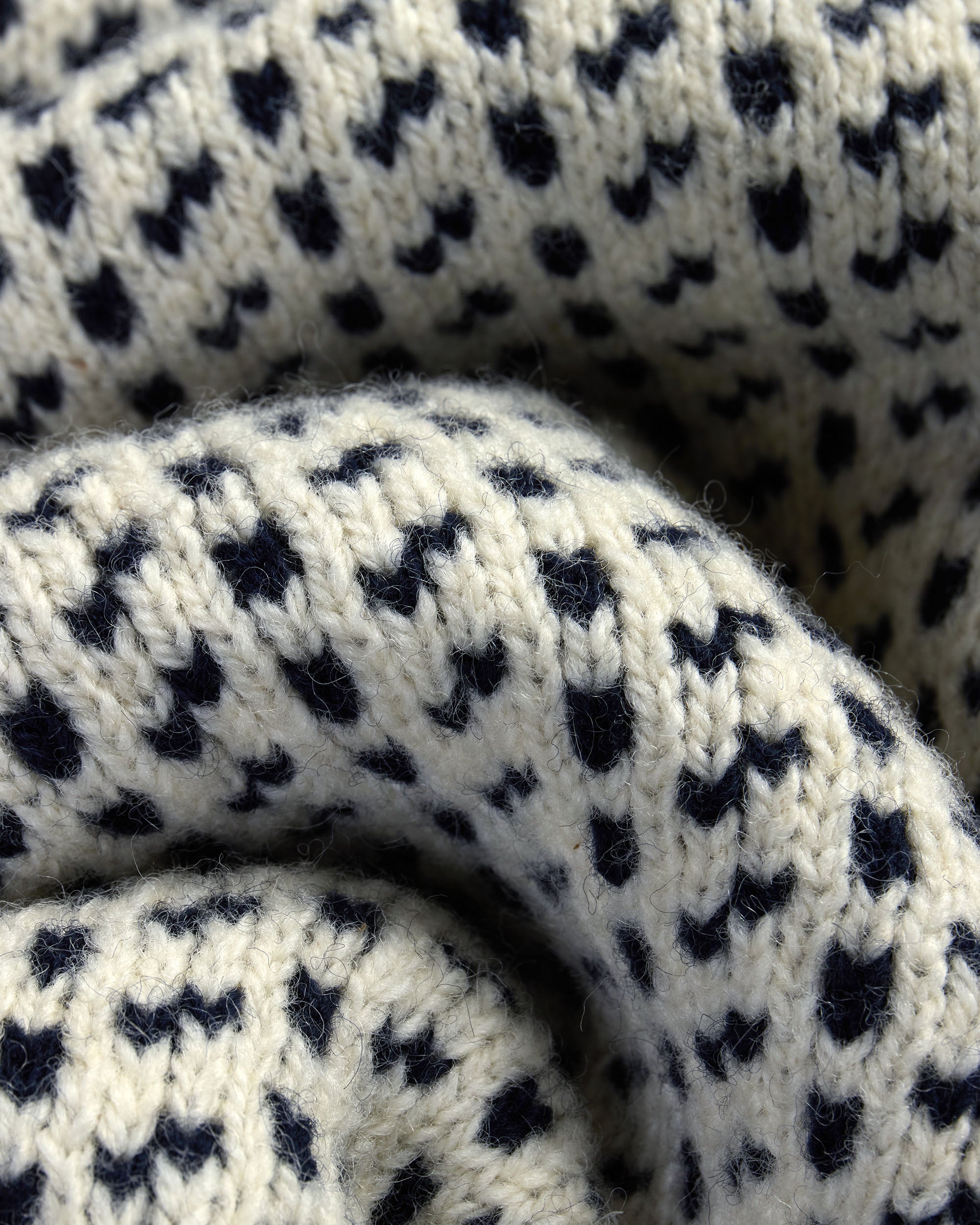 Made-in-Norway Birdseye Fisherman Sweater