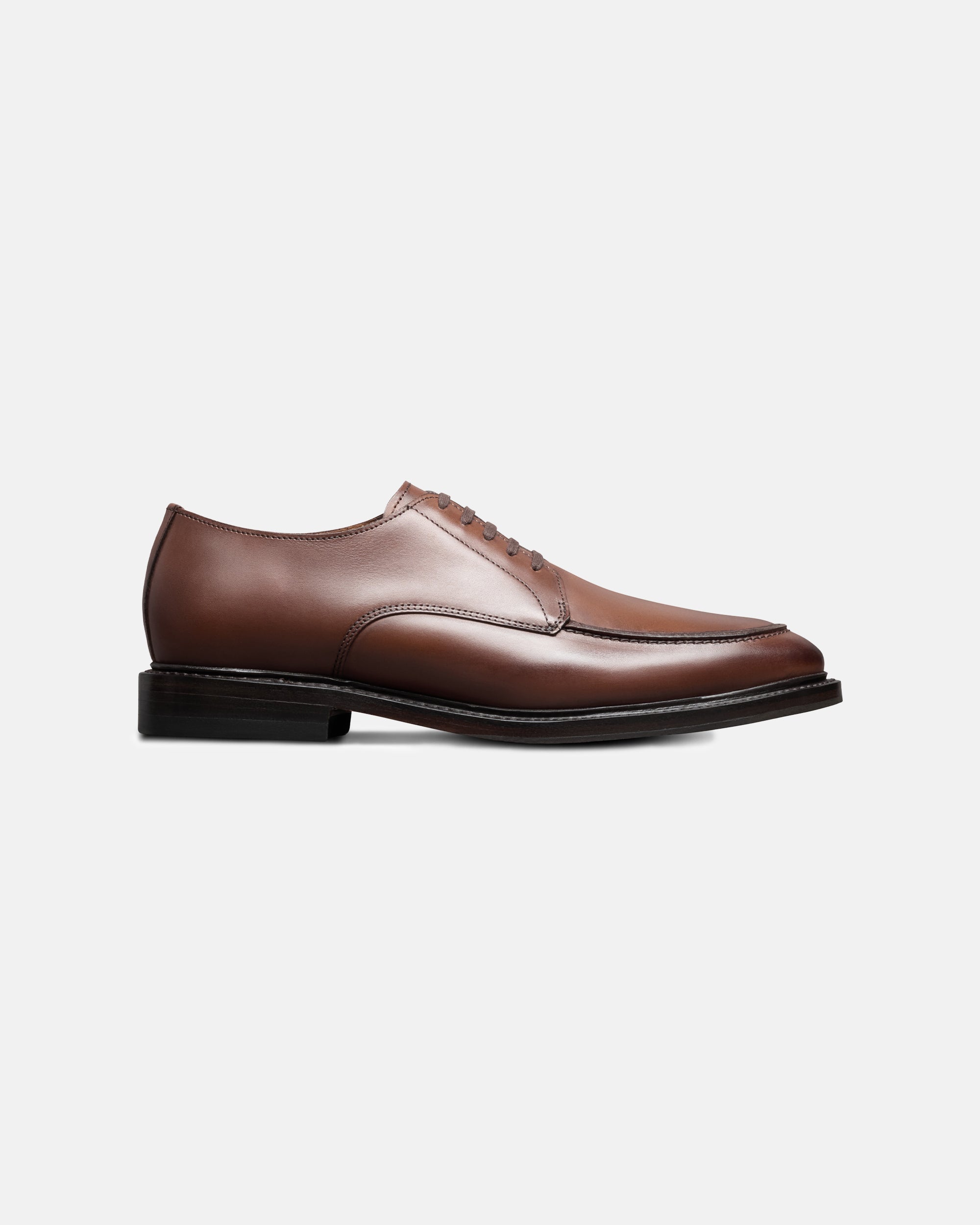 Allen Edmonds Rivington Apron-toe Derby Dress Shoe Dark Chili