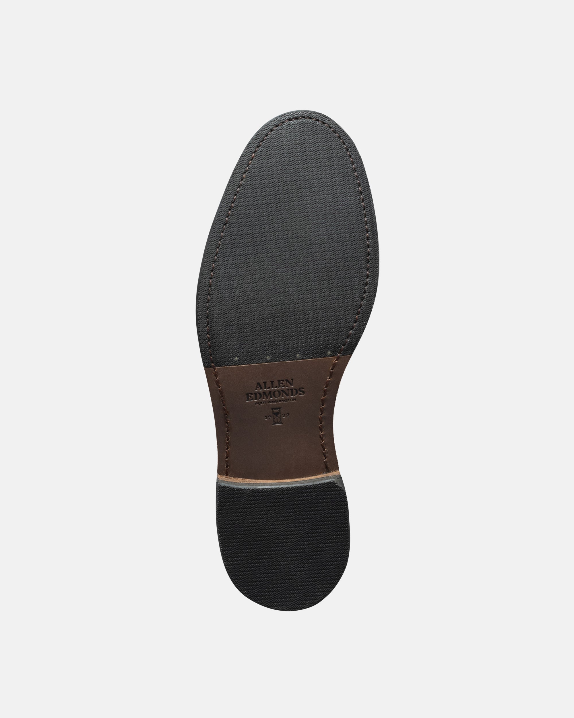 Allen Edmonds Rivington Apron-toe Derby Dress Shoe Dark Chili